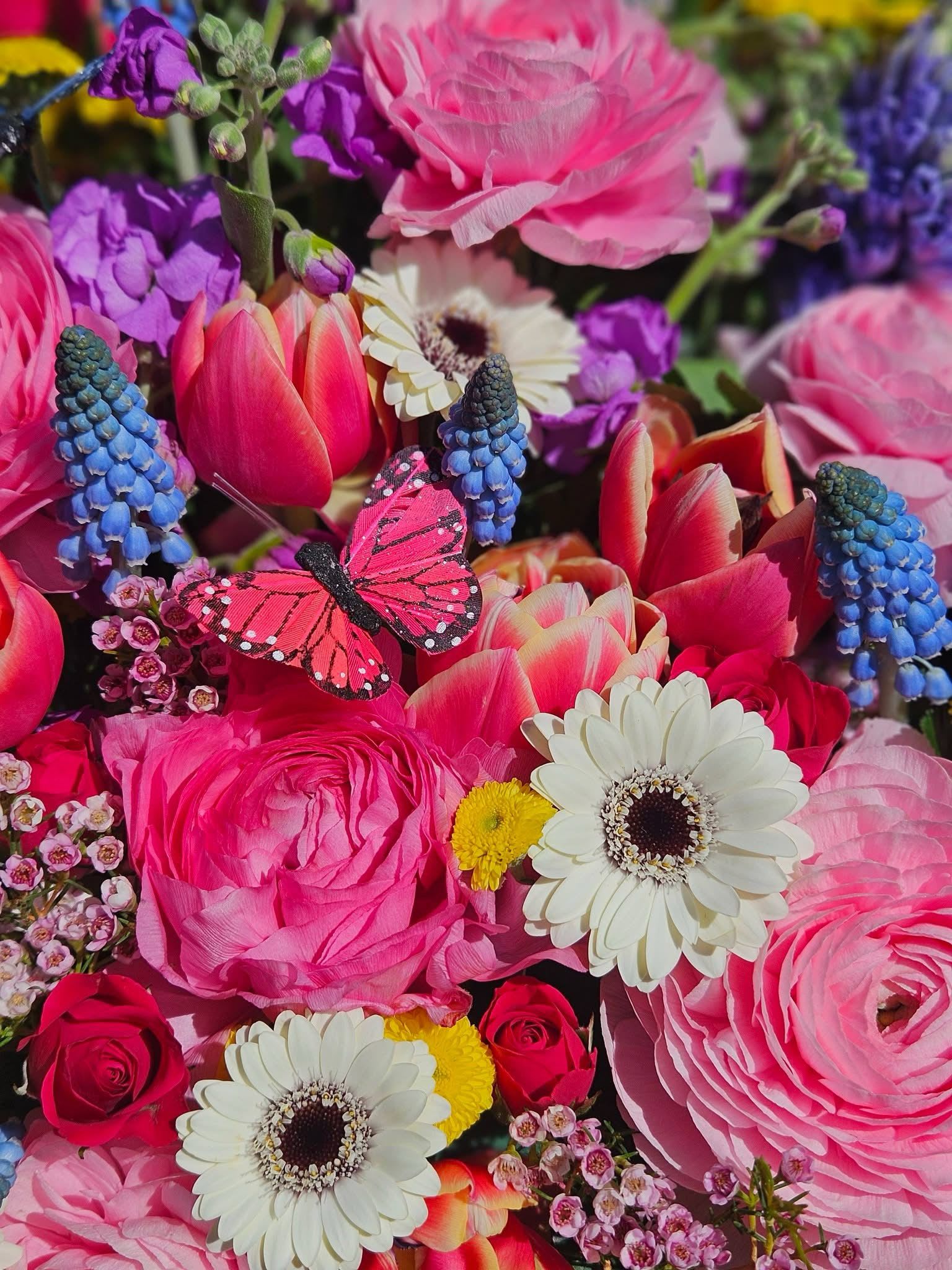 Katey’s Mother’s Day Special - A one-of-a-kind Mother’s Day floral arrangement, thoughtfully custom-designed using the freshest seasonal blooms. Each piece is uniquely crafted by hand, making every bouquet as special and beautiful as the mom receiving it.