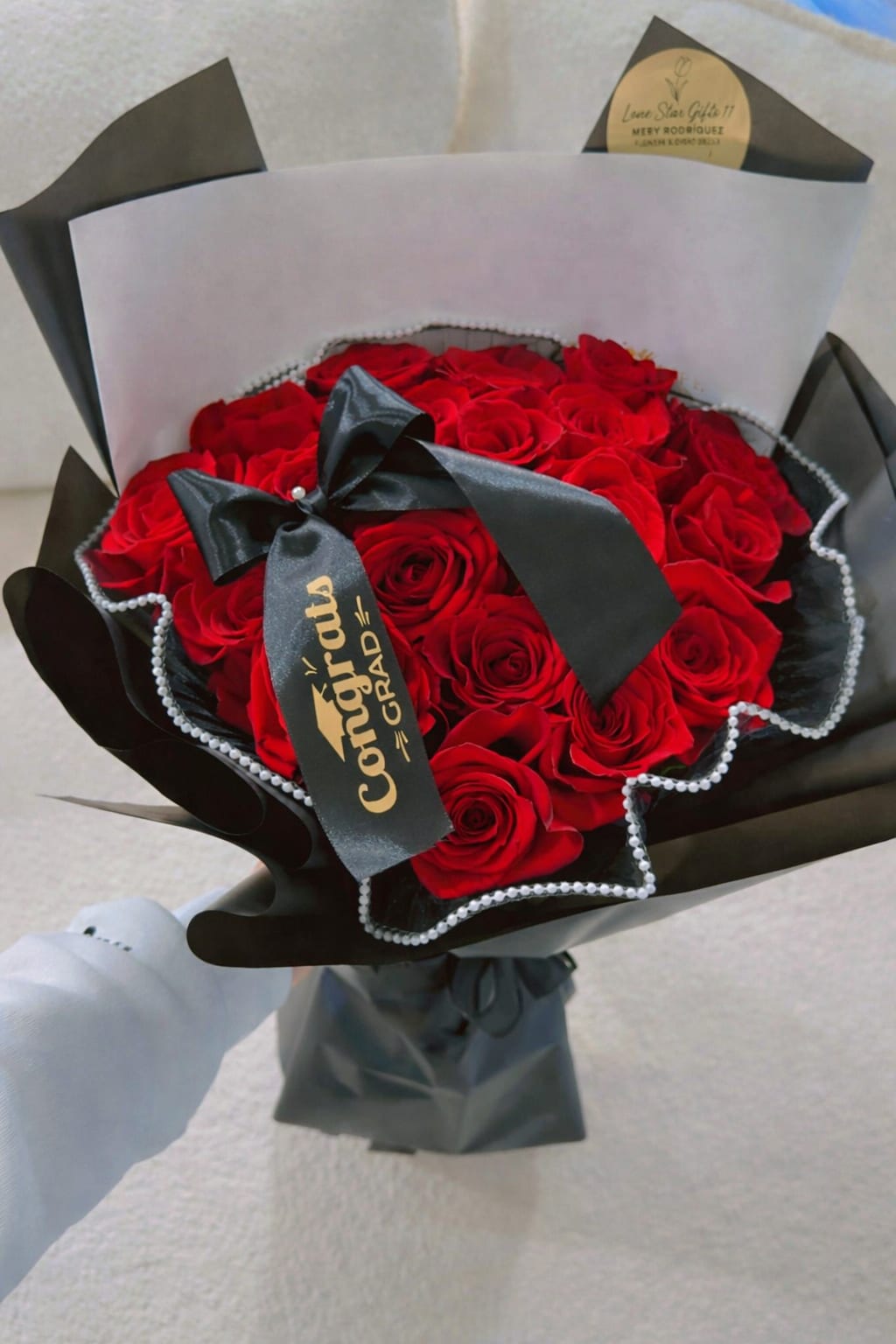 Midnight Grad Luxe Bouquet - Midnight Grad Luxe Bouquet 