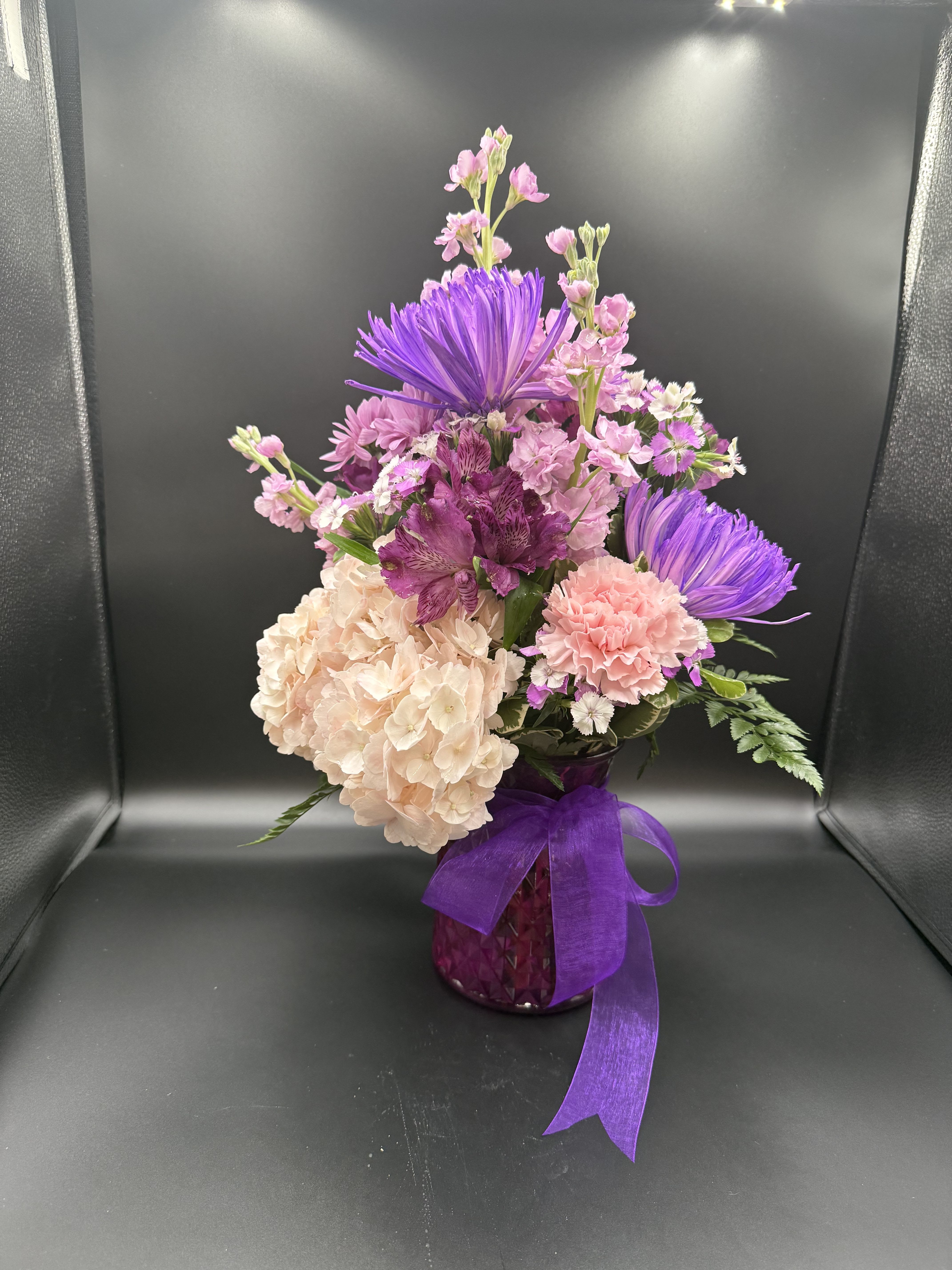Lavender - fresh flowers in vase 