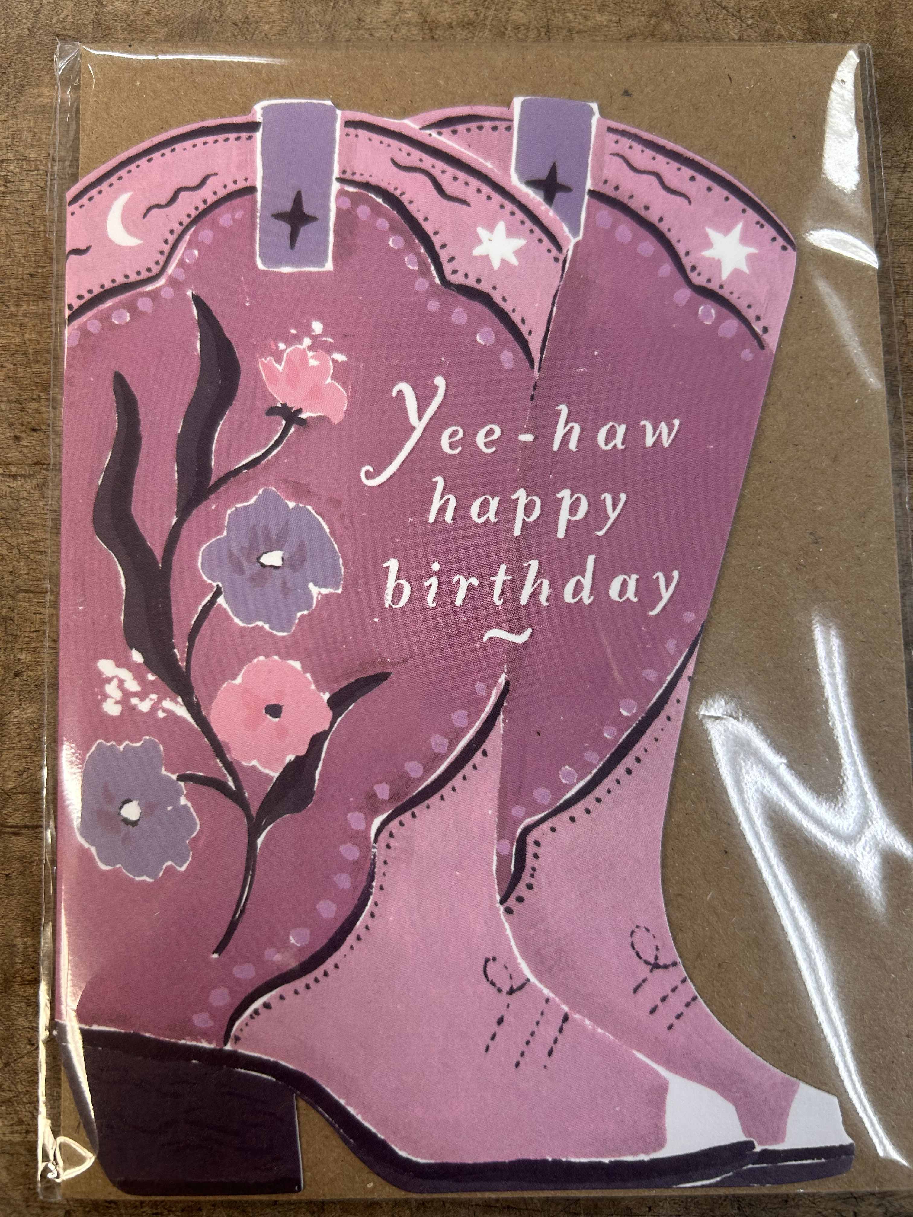 Boots Birthday  - blank