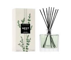 Nest Reed Diffuser - Wild Mint &amp; Eucalyptus - This Nest Reed Diffuser is crafted with the highest-quality fragrance oils, lasting approximately 90 days. Tax free. Same-day hand delivery.  Discover the art of giving at Petals, Wilmington, Delaware’s destination for luxury gifts and home décor. Our curated collection features beautifully crafted items for every occasion — birthdays, weddings, anniversaries, holidays, and life’s special celebrations. At Petals, we believe every gift should tell a story. From hand-poured candles and elegant keepsakes to stylish home accents, gourmet treats, and floral-inspired décor, our selection combines timeless charm with modern sophistication. Each piece is chosen with care to reflect the quality, creativity, and personal touch our Wilmington customers love.  Same-day delivery available throughout Wilmington and nearby areas including Greenville, Hockessin, Newark, and the Brandywine Valley Whether you’re looking for a thoughtful hostess gift, a luxury home accent, or something simply beautiful to brighten someone’s day, Petals offers fine gifts and personalized service that make every occasion memorable.  Visit our Wilmington boutique or shop online today — and see why Petals is Delaware’s trusted name for fine gifts and inspired giving.