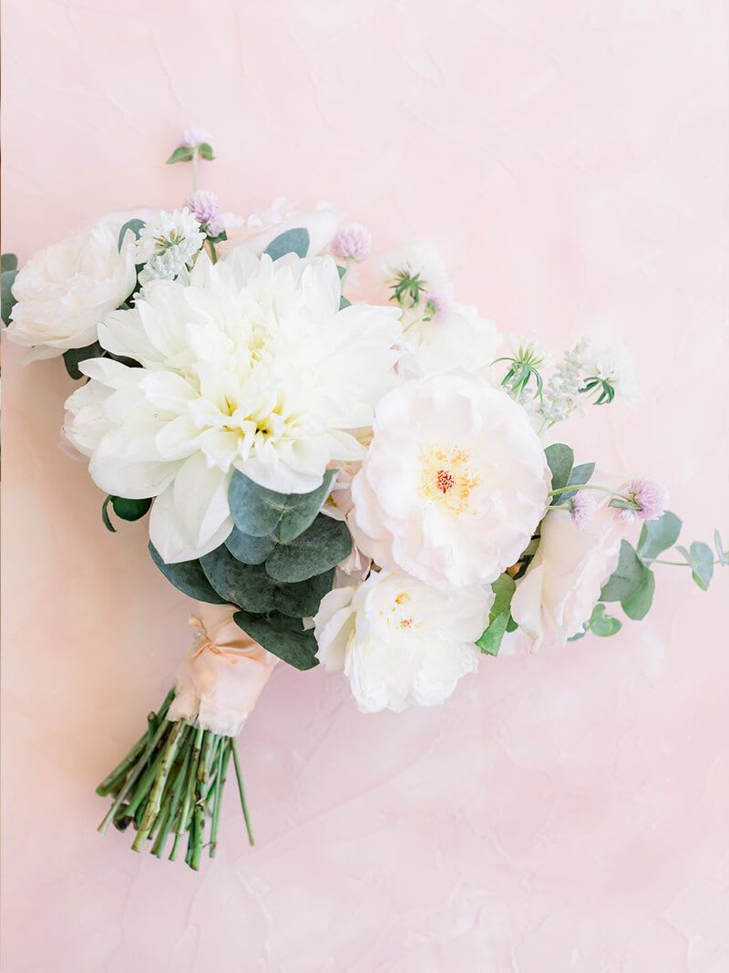 Small White Flower Bouquet - Small White Flower Bouquet
