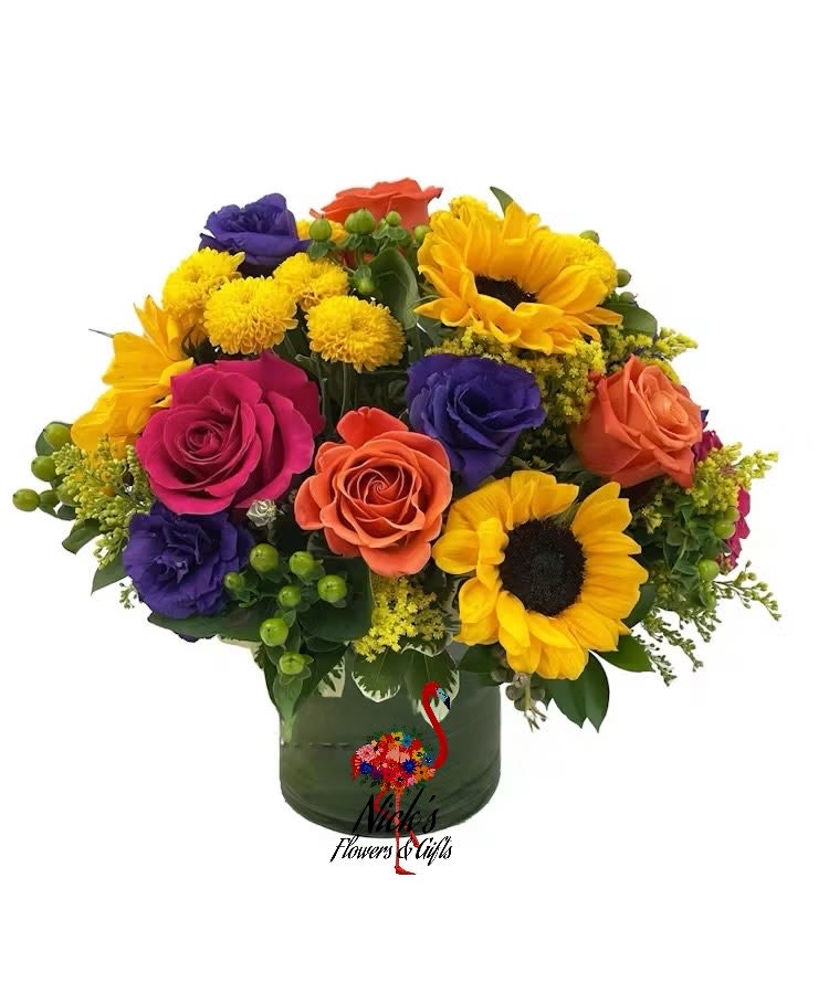 Vivid Blooms - FRESH FUN AND COLORFUL BOUQUET PERFECT FOR ANY OCCASION.