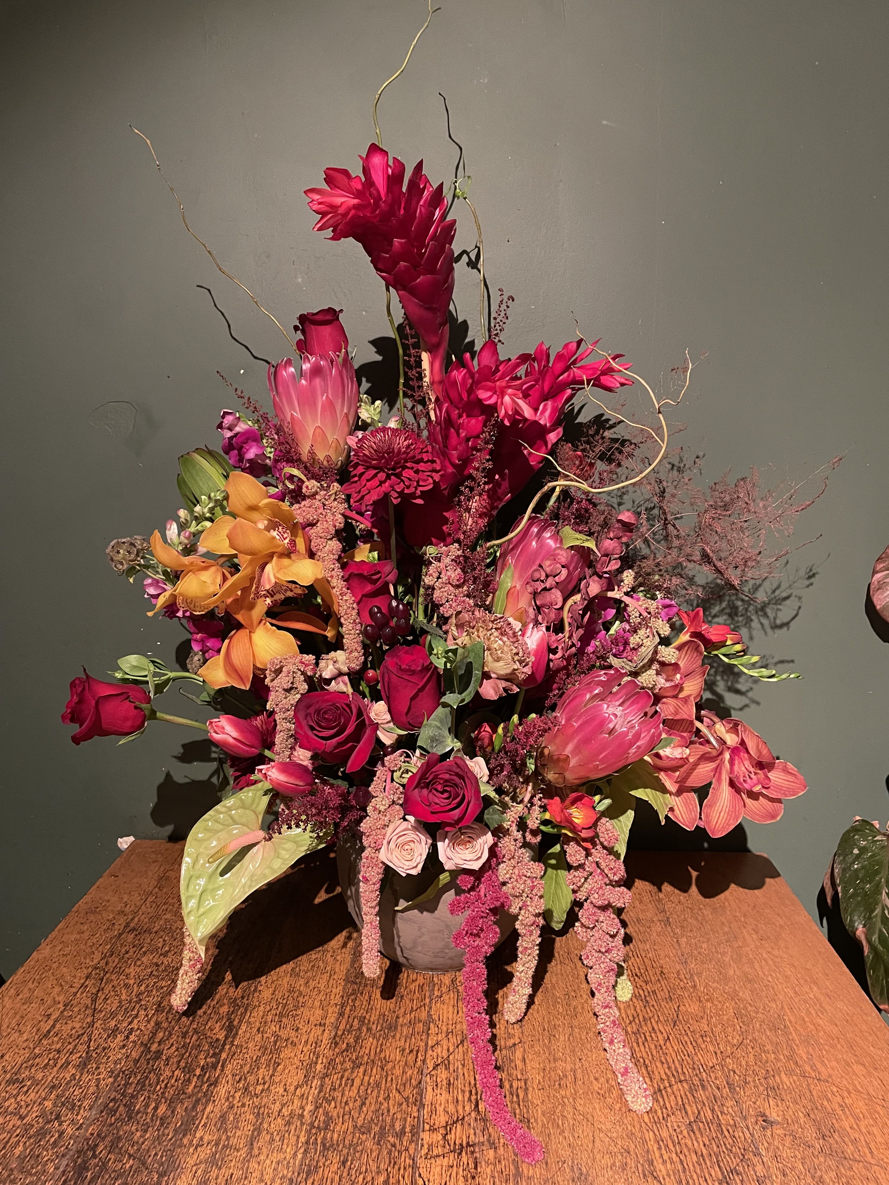 Heidi - A stunning floral design, with in season blooms.