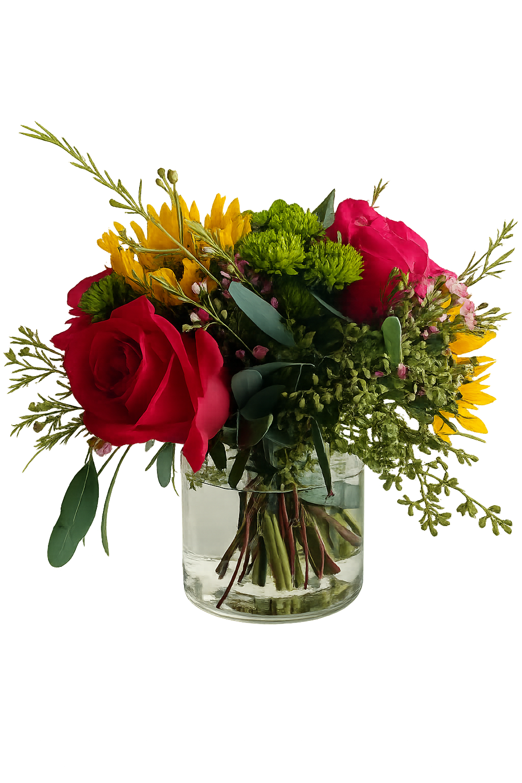 Vibrant Floral Bouquet - Bright and cheerful arrangement is perfect for any occasion!