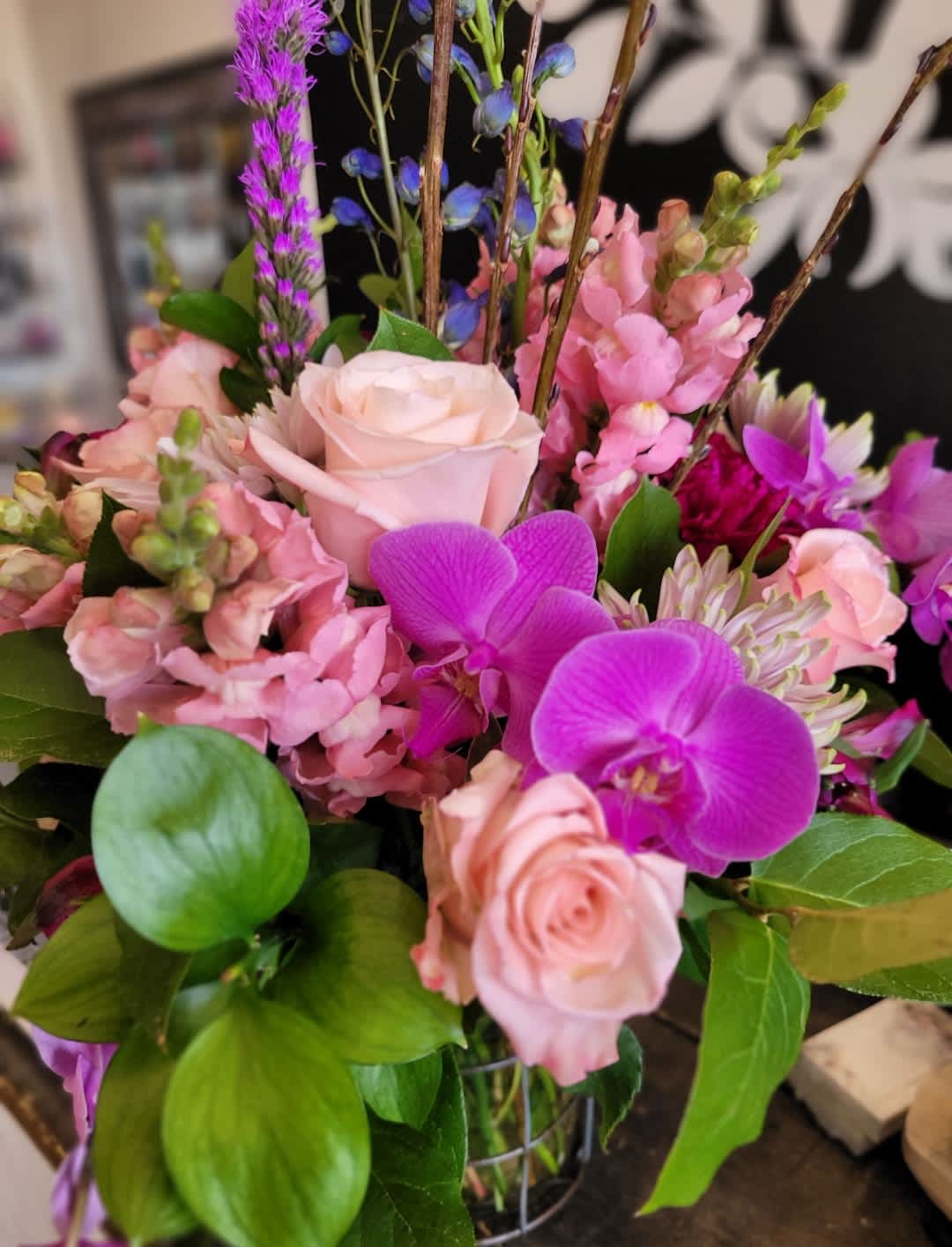 purply purple - Purple and pink flowers