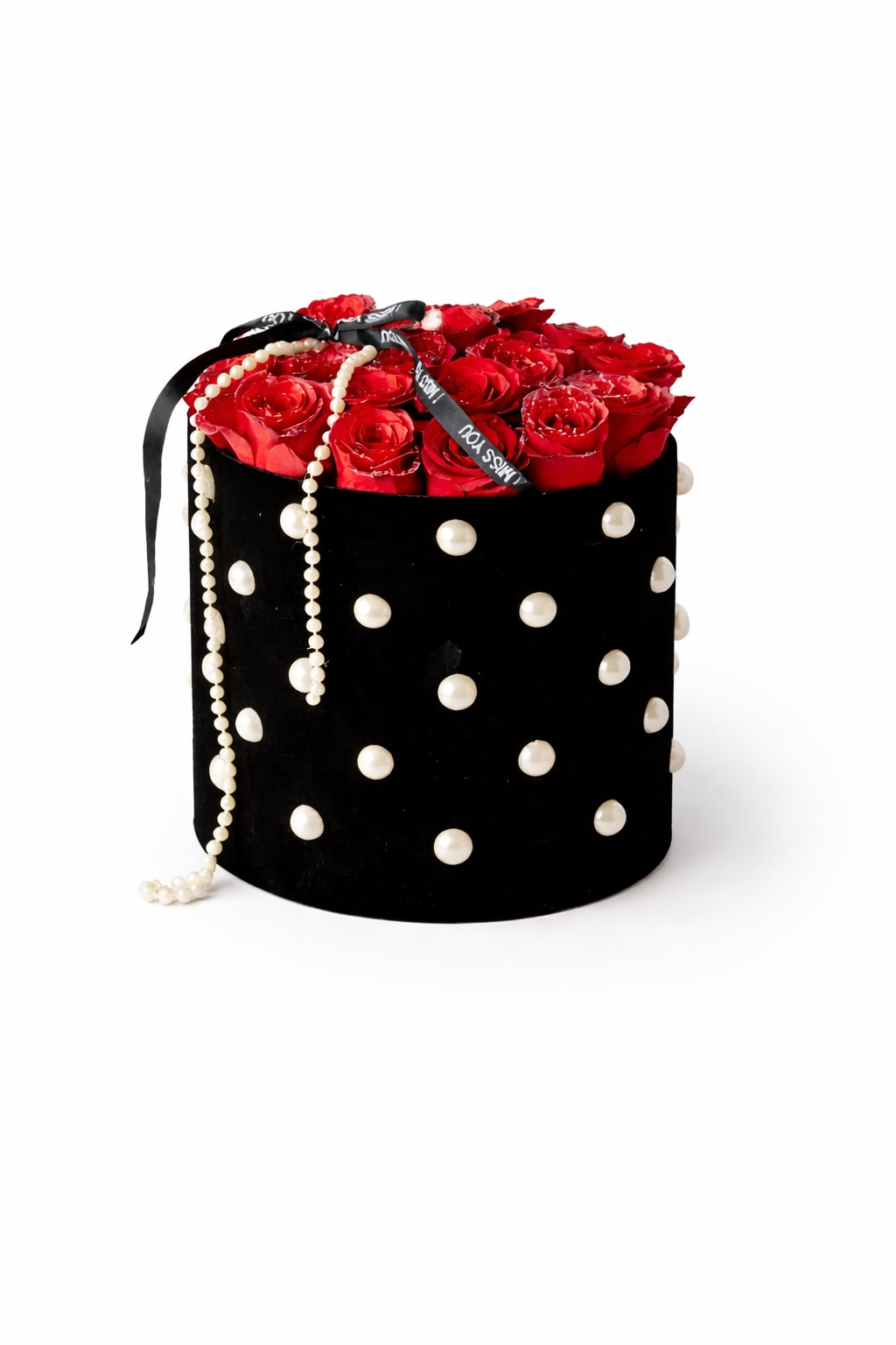 Mini Luxury Pearl Box - Pequeña caja Nebraska decorada con delicadas perlas ,creando un regalo moderno ,fino y lleno de estilo.