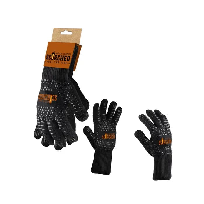 Extreme Heat Barbecue Gloves - Built for serious cooking, our heat-resistant silicone kitchen gloves are tough enough to handle temperatures up to 1472°F for 7–10 seconds—giving you just enough time to grip blazing-hot cookware without flinching. Whether you're flipping burgers on the grill, pulling pans from the oven, or working around open flames, you'll stay protected every step of the way
