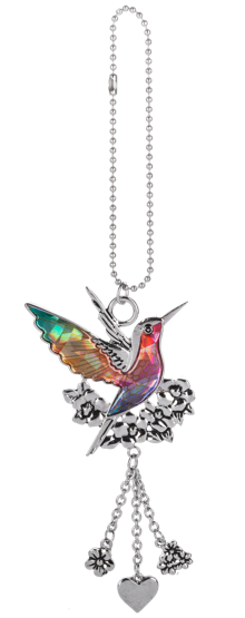 Hummingbird Car Charm - Hummingbird Car Charm