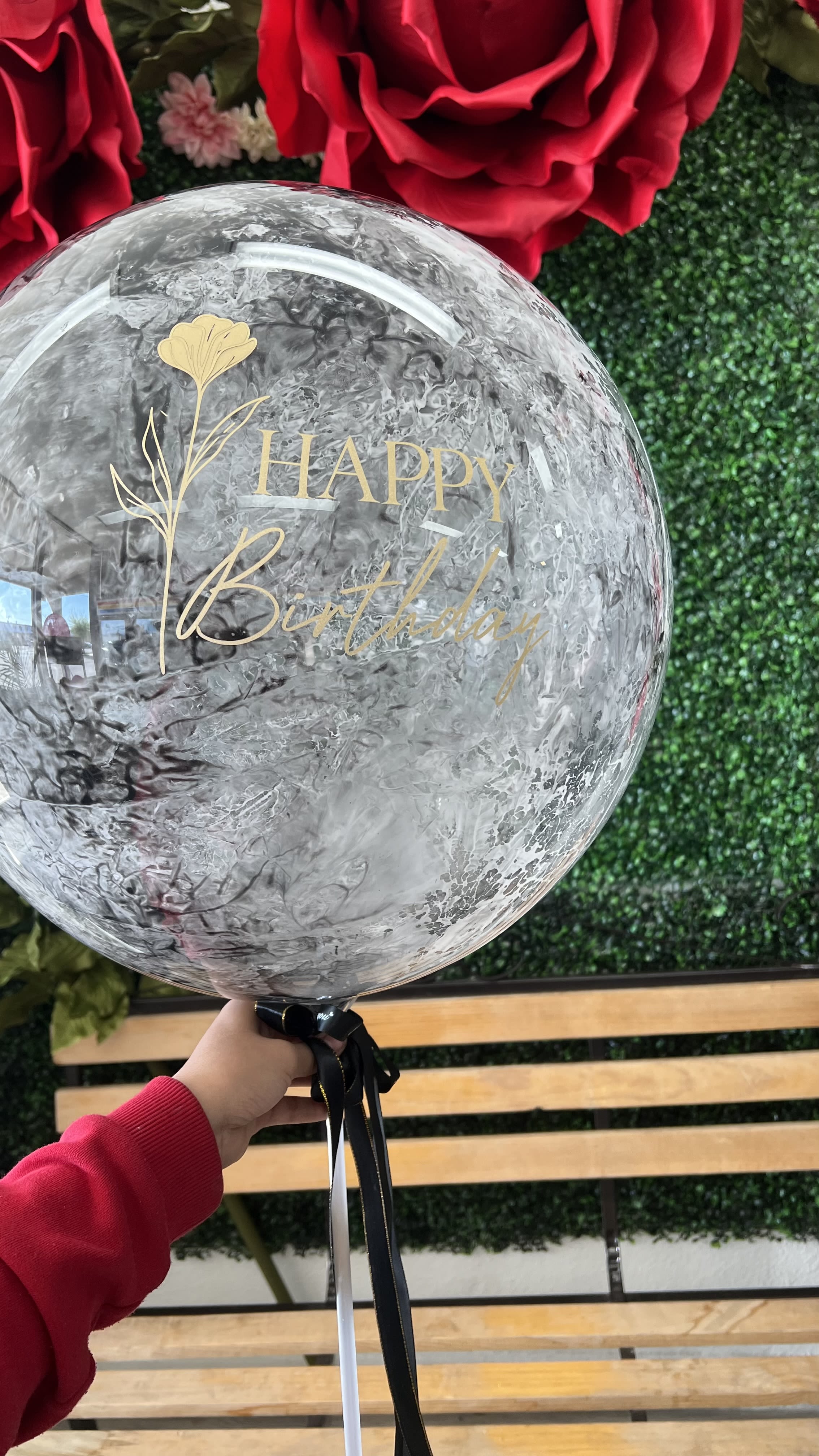 Bobo Balloons  - Custom balloon - can change wording to you're liking and also can change color 