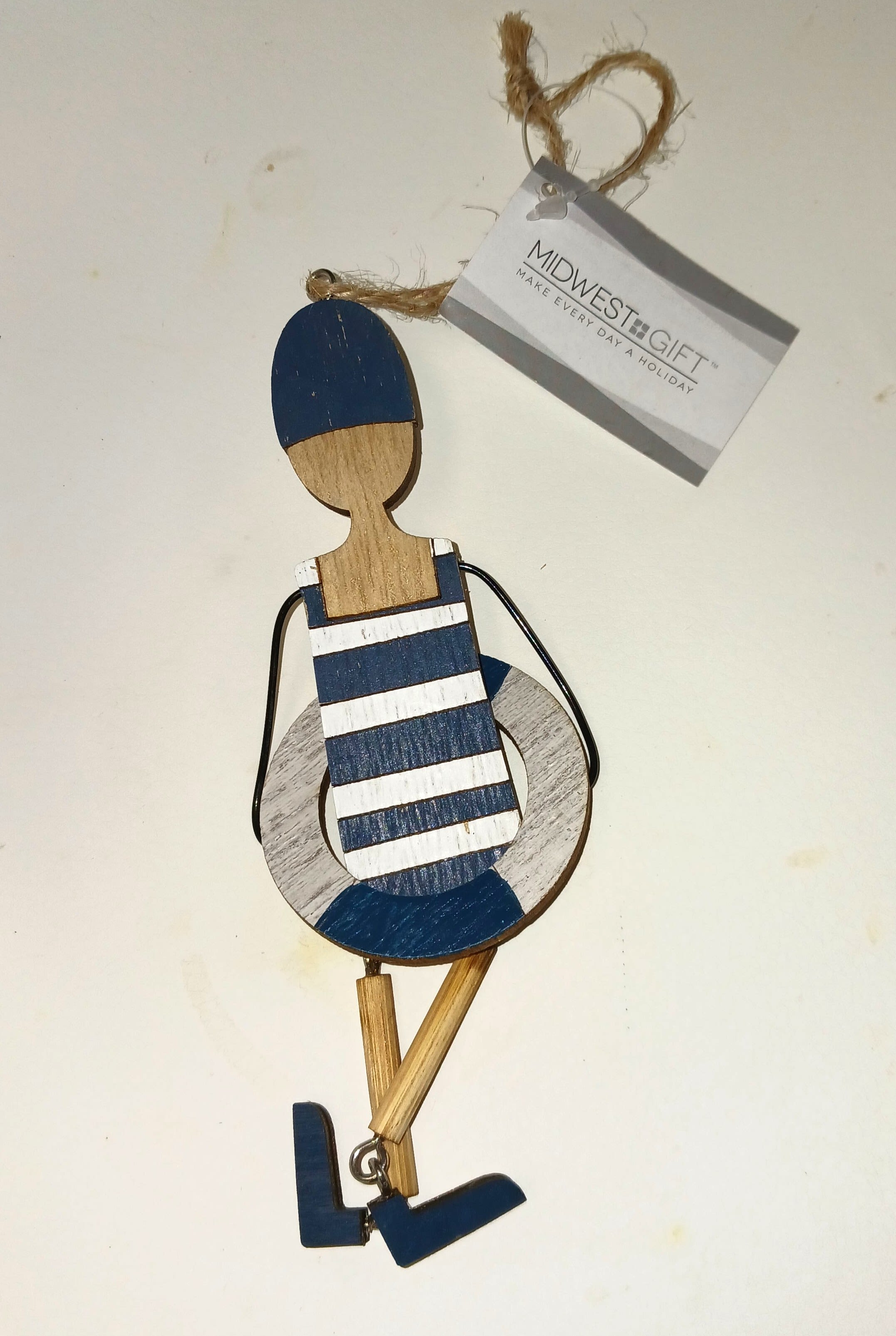 Beach Woman Pick - What a cute way to celebrate National Beach Day on Aug 30th!  Add this to any floral or gift basket order, bringing a smile to all who receive it.