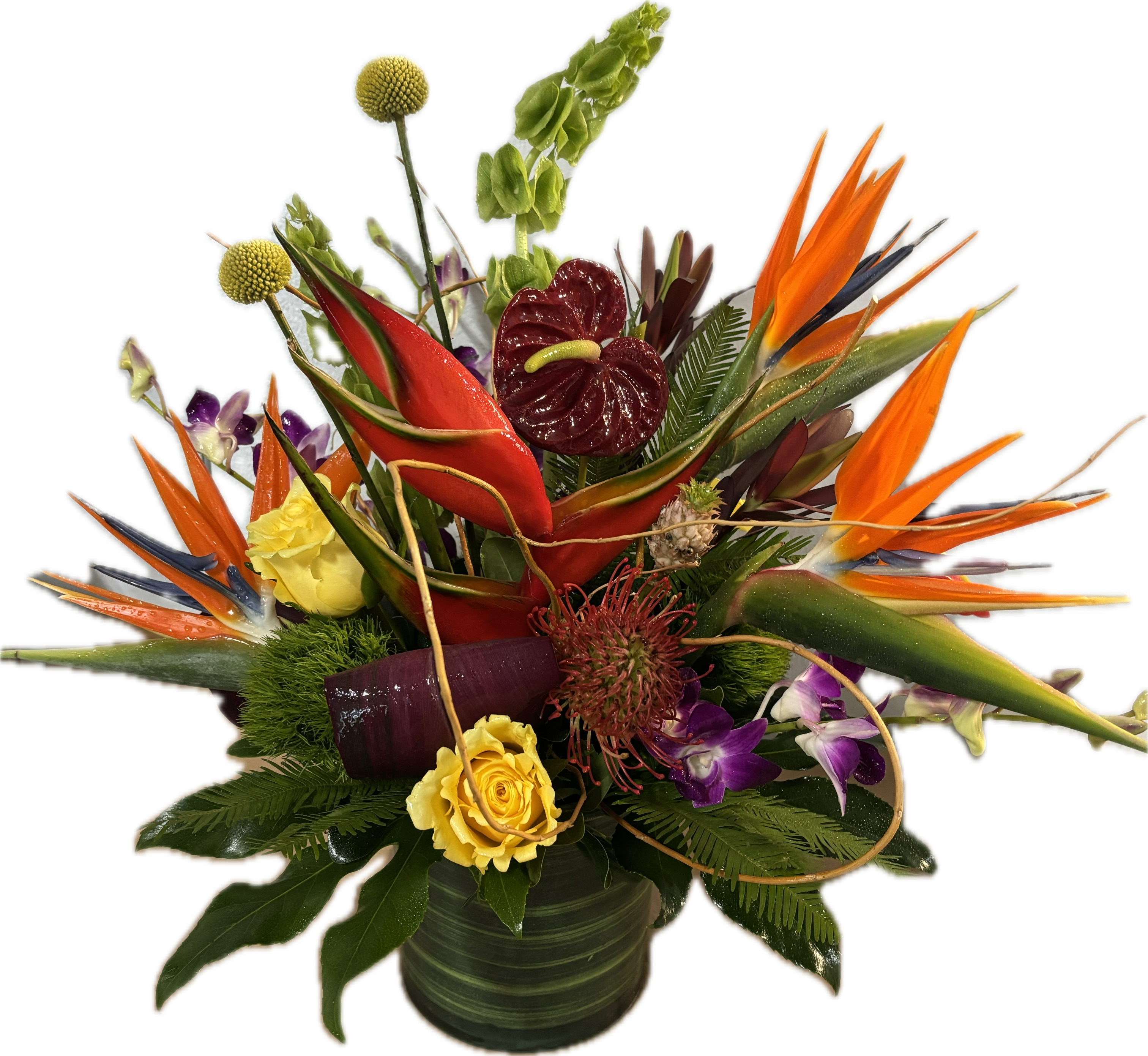 Aloha - 6x6 cylinder with all things tropical....