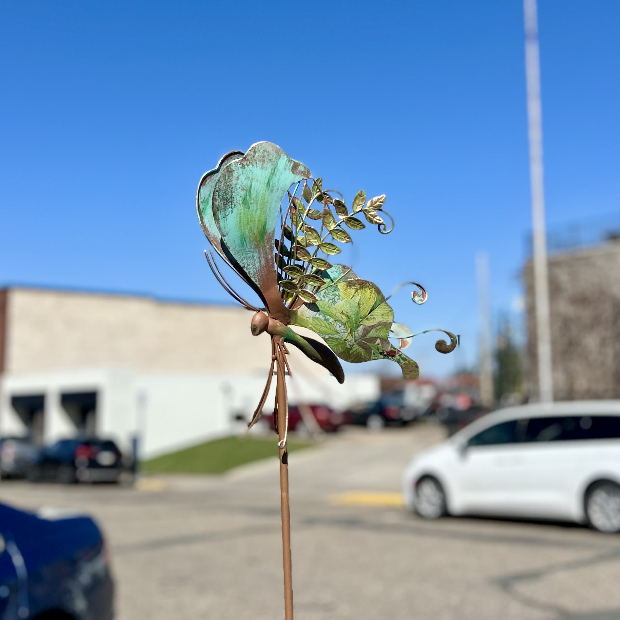 Butterfly Garden Stake - Butterfly garden stake