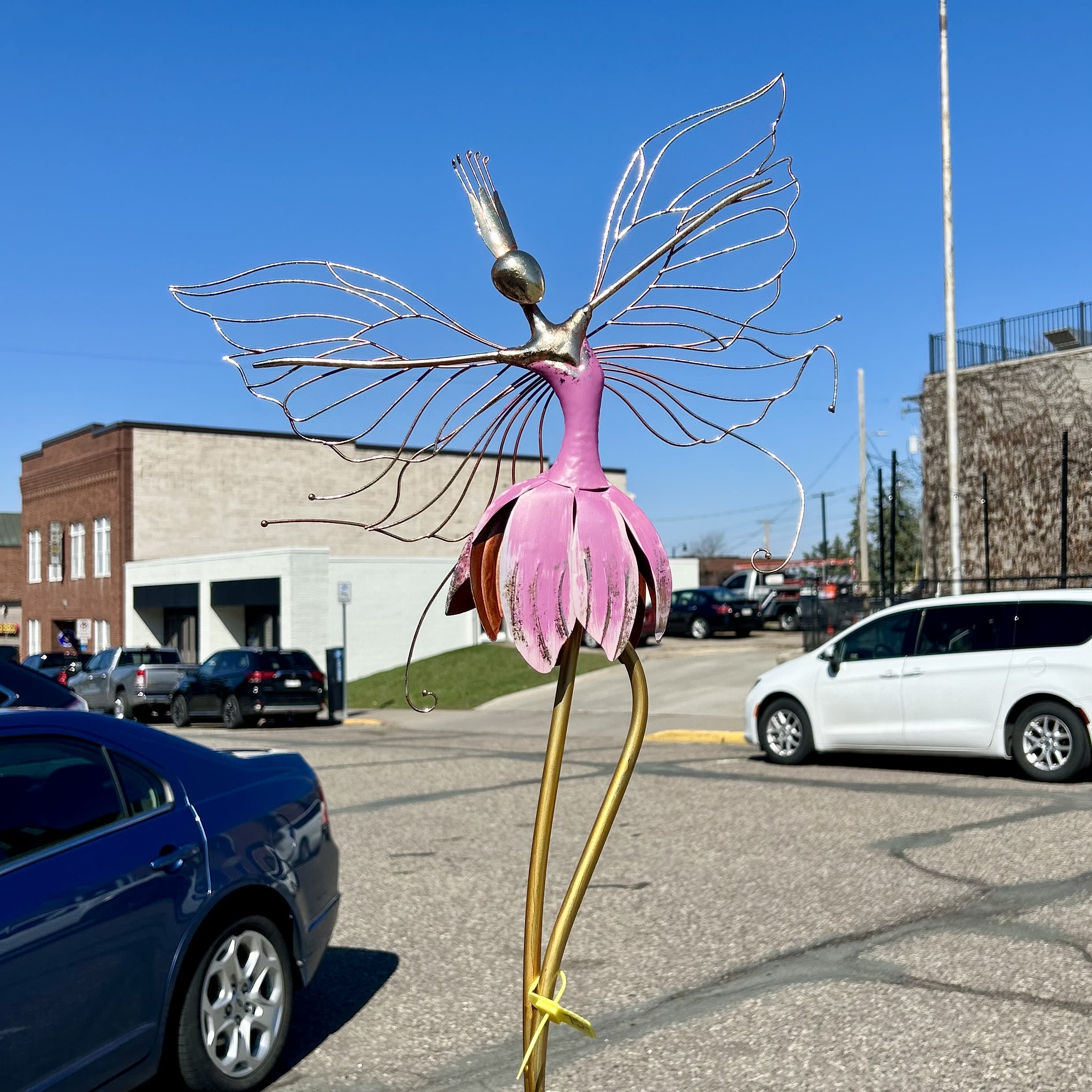 Dancing Fairy Garden Sake - Dancing fairy garden stake