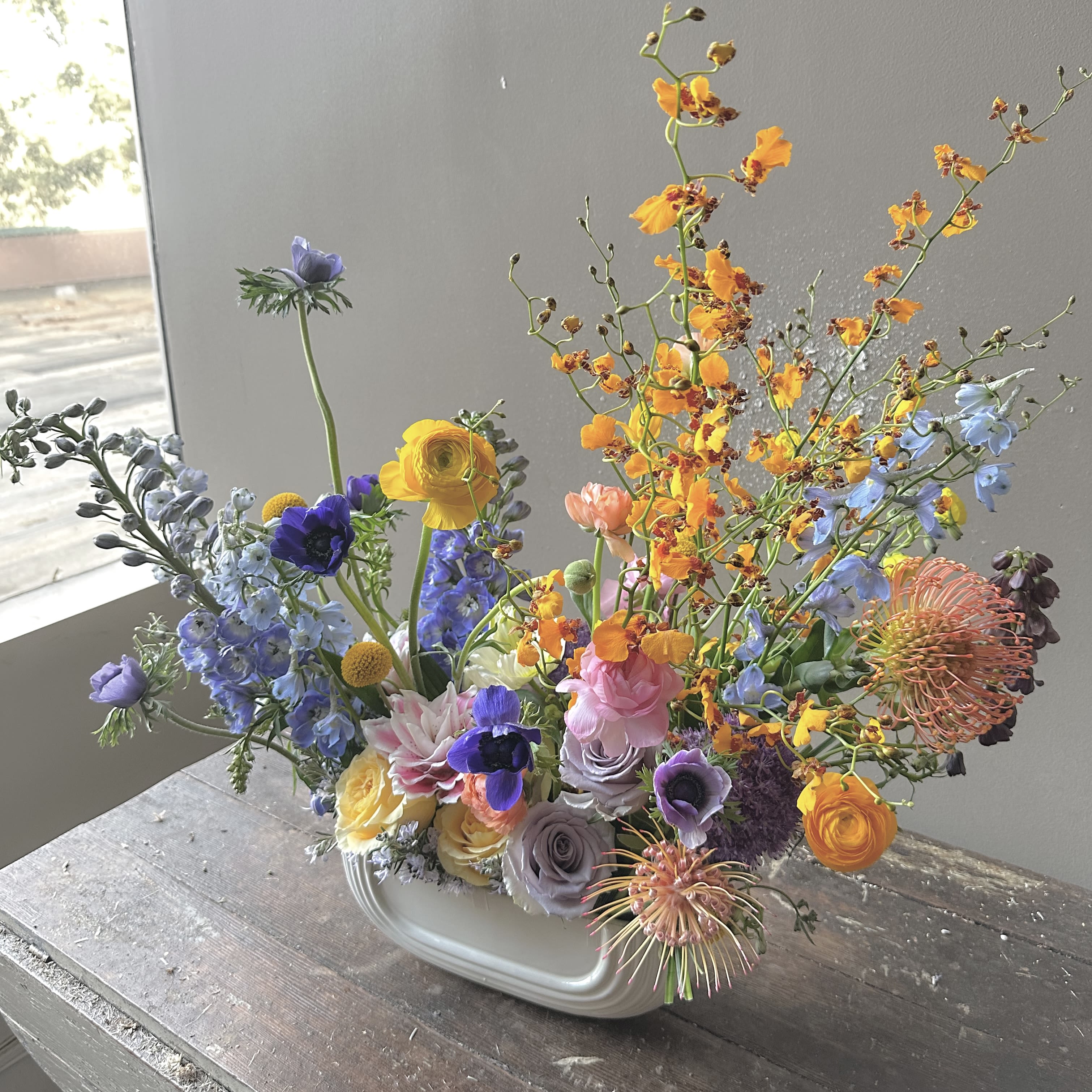Lucerne (Gallery Photo) - Send this expression of beauty that’s sure to brighten any day and fill it with love — this beautiful garden in a vase is full in bloom!