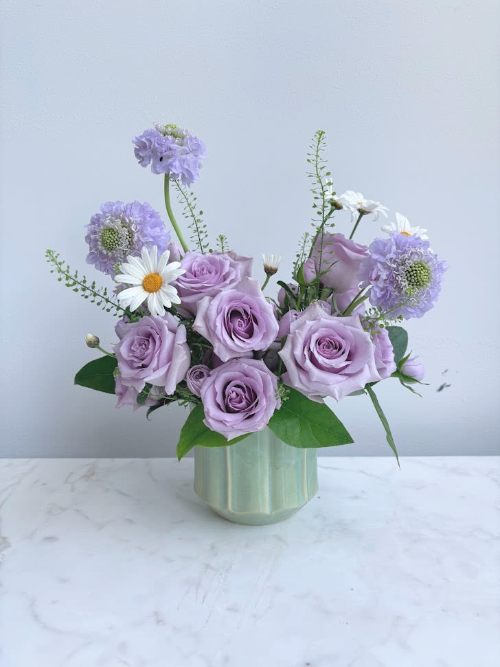 Violet Waltz - Violet not purple. Cool and pastel.