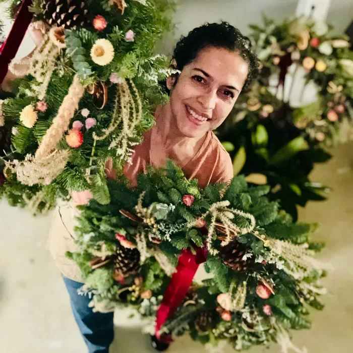 Dec 2 • Christmas Wreath Workshop - Join us at Lizette's Floral Studio in Ooltewah for a hands-on Christmas Wreath Workshop on December 2, perfect for beginners, creatives, and anyone who loves seasonal design. In this workshop, you’ll learn how to select, prep, and arrange dried flowers, grasses, and festive accents onto a fresh wreath base, creating a beautiful holiday wreath ready to display on your door or wall.  Whether you're coming solo or with a friend, this is a fun, relaxed way to celebrate the season and tap into your creativity. Our expert instructors will guide you step-by-step through floral techniques like balance, color pairing, and shape, so you leave with both a handmade wreath and floral design skills you can use again and again.   Light snacks, tools, and all materials are included. No experience necessary.  What You’ll Learn:  How to prep and arrange dried flowers, grasses, and festive accents on a fresh wreath base  Basics of color theory and design balance for a beautiful holiday look  Tips for creating a long-lasting, stylish Christmas wreath  Limited spots available — book your seat for this Christmas wreath workshop in Ooltewah today!  Date: December 2, 2025 Time: 6:30 – 8 PM Price: $75 per person Location: Lizette’s Floral Studio  Product ID: Christmas-wreath-Dec-2 