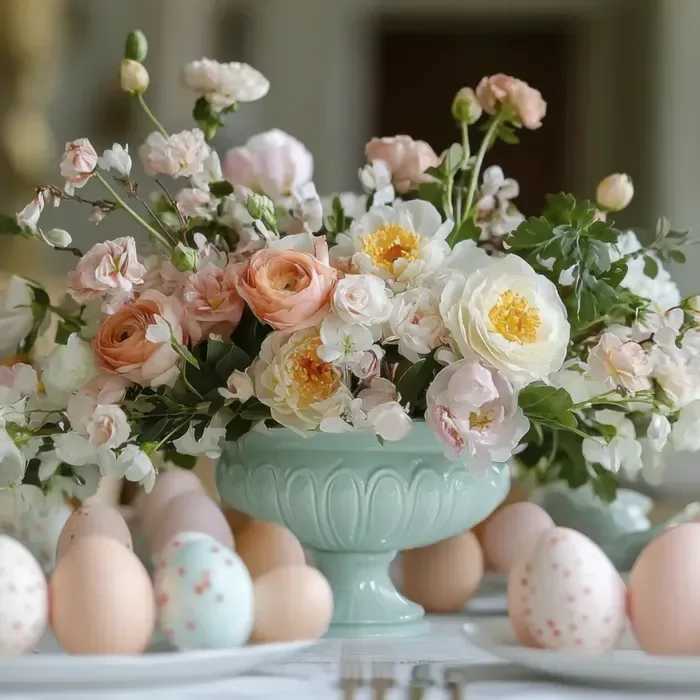 April 3, 2025 - Easter Floral Centerpiece Workshop - Date: April 3 Time: 6:30 PM - 8:00 PM Price: $75 per person  Hop into spring with a beautiful Easter centerpiece! In this 90-minute workshop, you’ll create a stunning floral arrangement using pastel blooms and seasonal flowers, perfect for your Easter table. Our florists will guide you step by step in arranging and styling your flowers for a festive and elegant display. All flowers, tools, and materials will be provided, so come ready to get creative! Dress comfortably and don’t mind getting a little bit of flower magic on your clothes.  What You'll Learn:  How to create a festive floral centerpiece Tips for arranging pastel flowers and greenery How to make your arrangement stand out on your holiday table Product ID: Easter Floral Centerpiece Workshop 