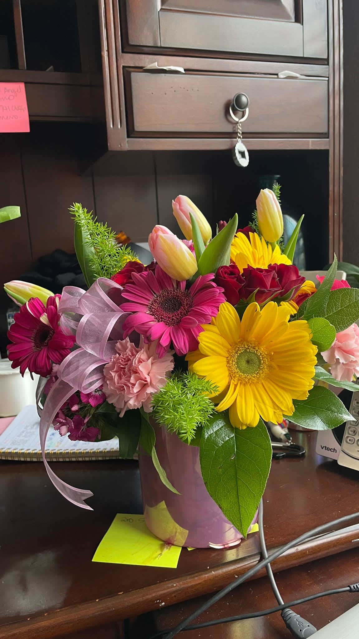 Candy Love, gerbera daisy combination.  - Our petite design perfect for any occasion. 