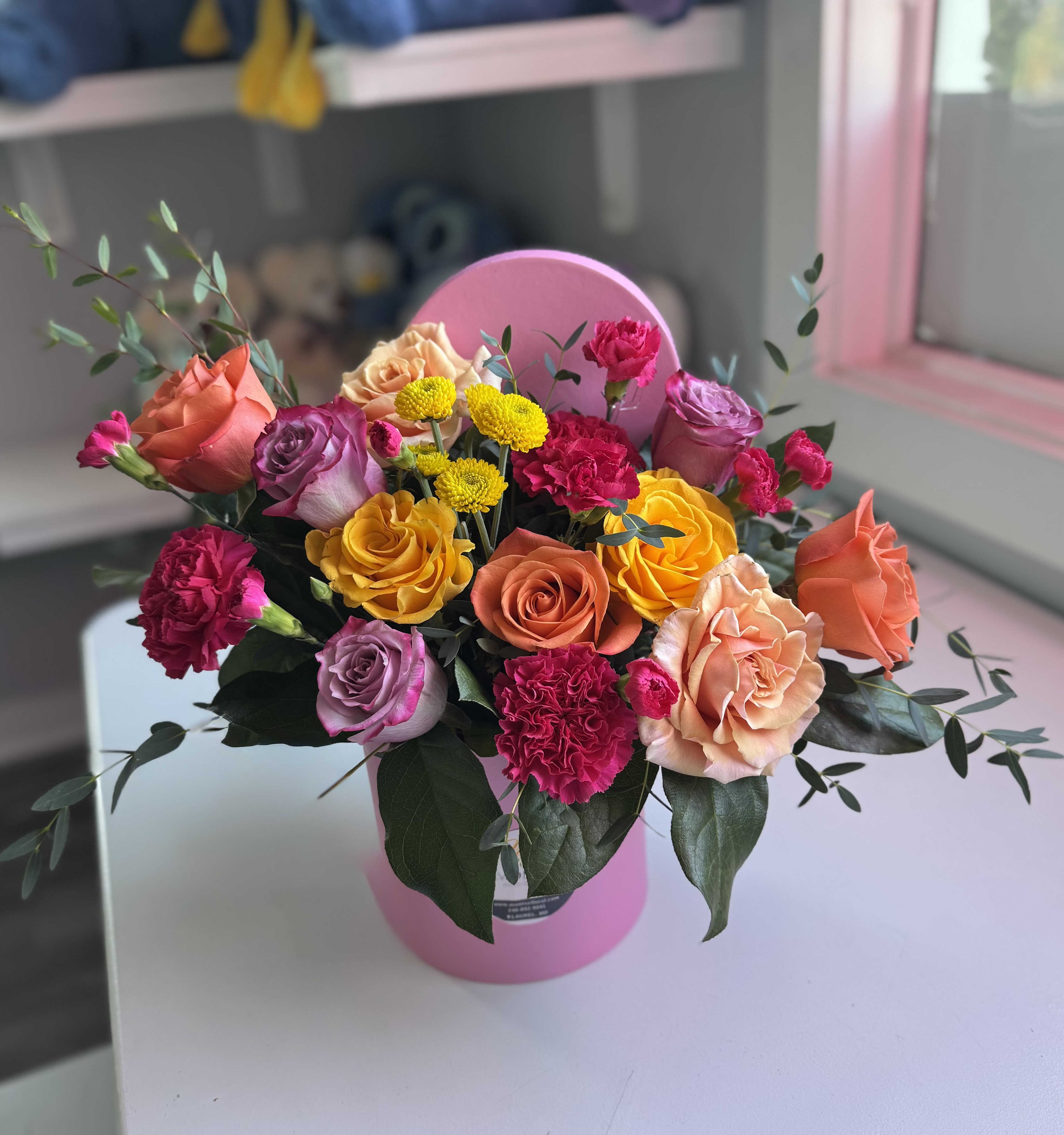 Amy - A vibrant mis of bold, lively hues that radiate energy joy,  and a fresh modern charm