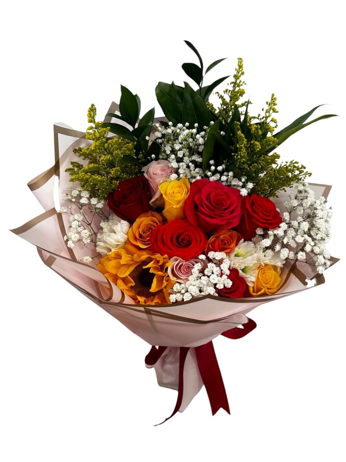 Sunrise  - You can see the sunrise every time you look at this bouquet 