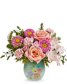 Watercolor Garden Bouquet - FLOWERS