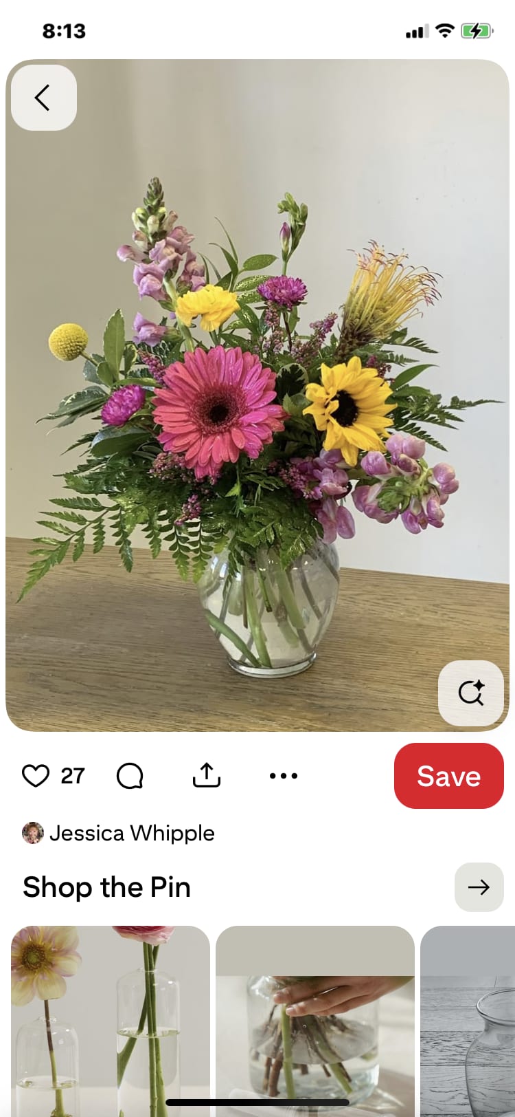 Beauty in blooms  - Gerber daisy , sunflowers, snap dragons , crespedia , mini carns leather leaf 