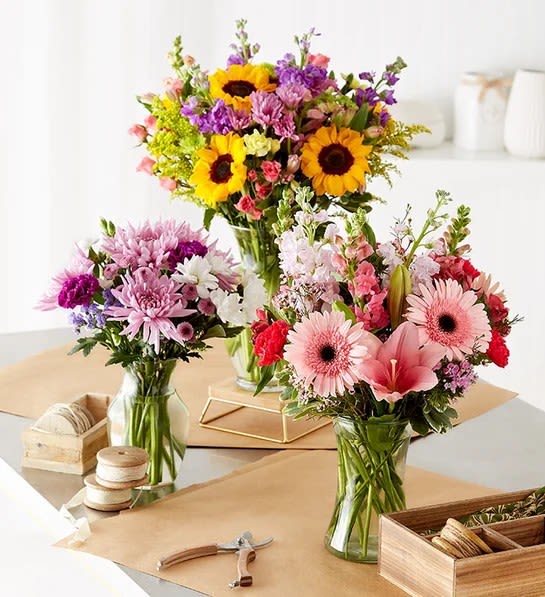 Personally Designed Bouquet - You tell us what kind of flowers you like to send, and we will make the arrangement to the value of the flowers you want.