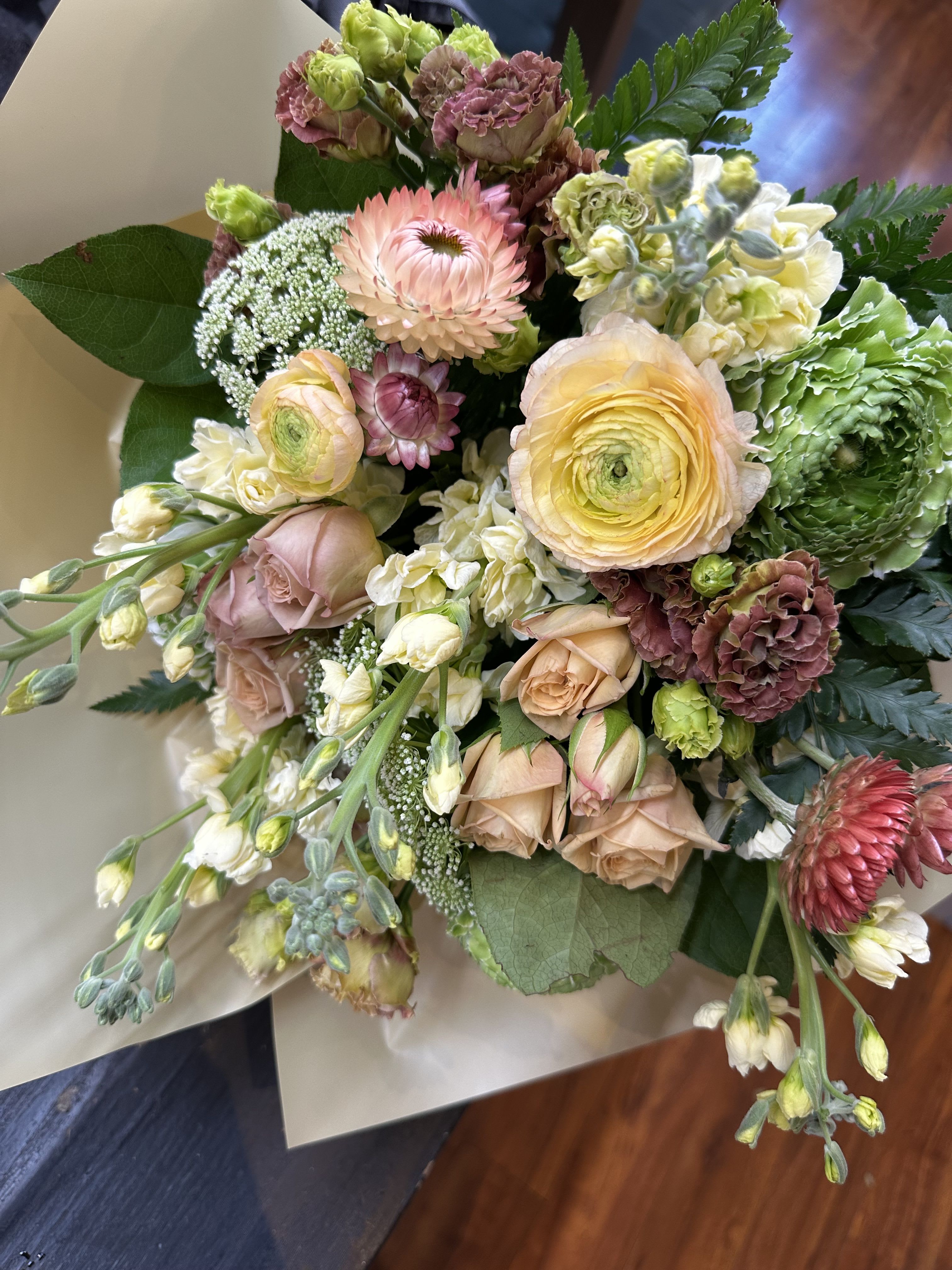 Taurus - Born from April 20th to May 20th, Taurus is the anchor of the Zodiac: steady, grounded, and quietly powerful. They move with intention, valuing stability, comfort, and the beauty found in the physical world. Our Taurus Zodiac arrangement features warm, seasonal blooms and lush greens that reflect the essence of growth found in those with this star sign. 