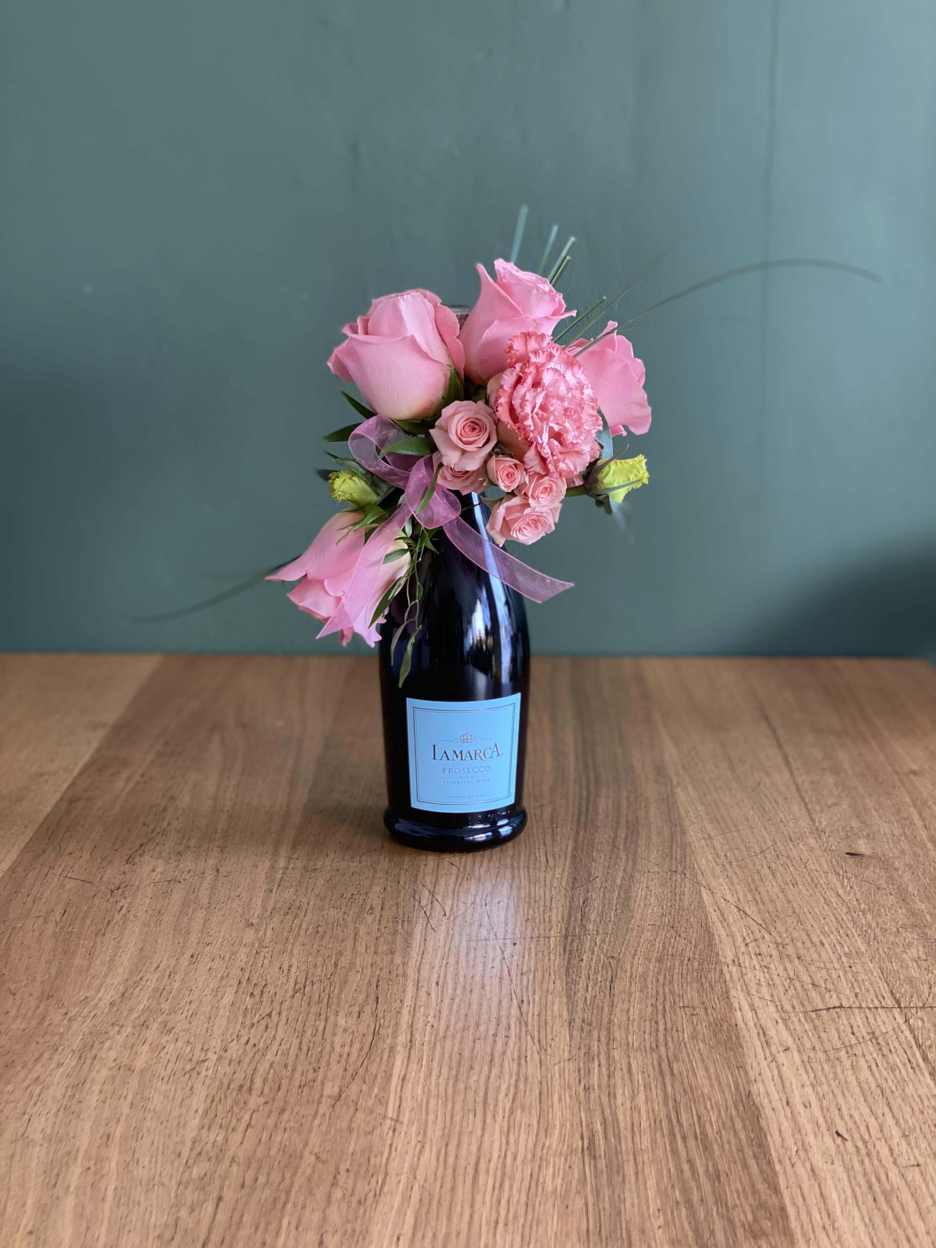 Bloom Pop! - Lamarca prosecco styled with roses. (750 ml)