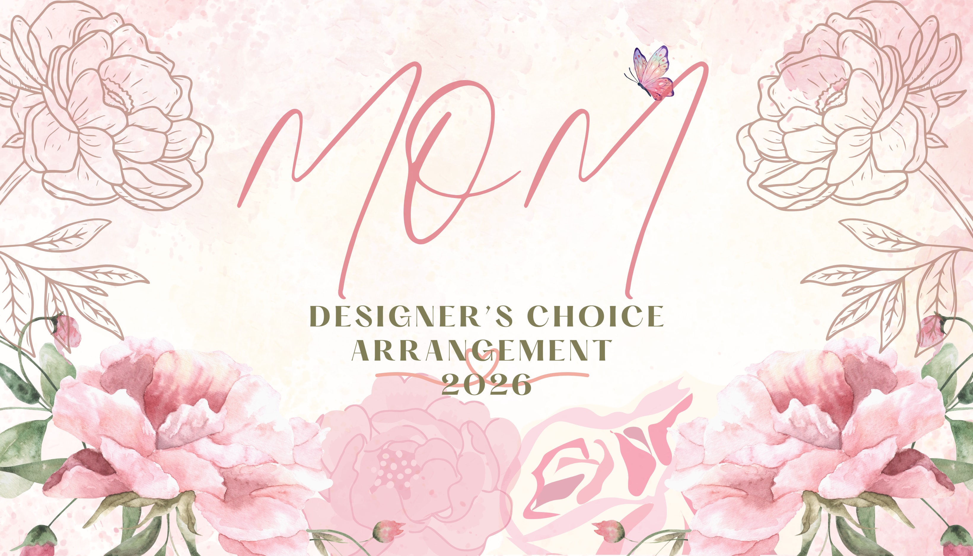 Mother's Day Designers choice 2026 - Beautiful in season blooms premium  mothers day assortment 