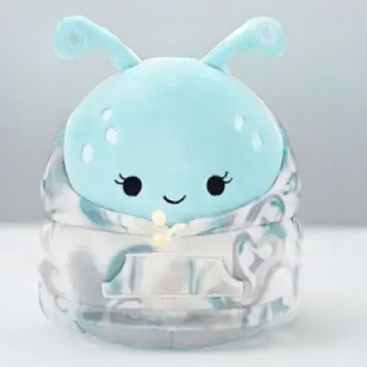 Natnat the Alien W/Hoodie 12" | Squishmallow - Ready. Set. Squish!  • Approximately 12 Inches Tall • Made of Polyester • Ages 3 and Up • Super Soft Marshmallow-Like Texture • Easy Care, Spot Clean