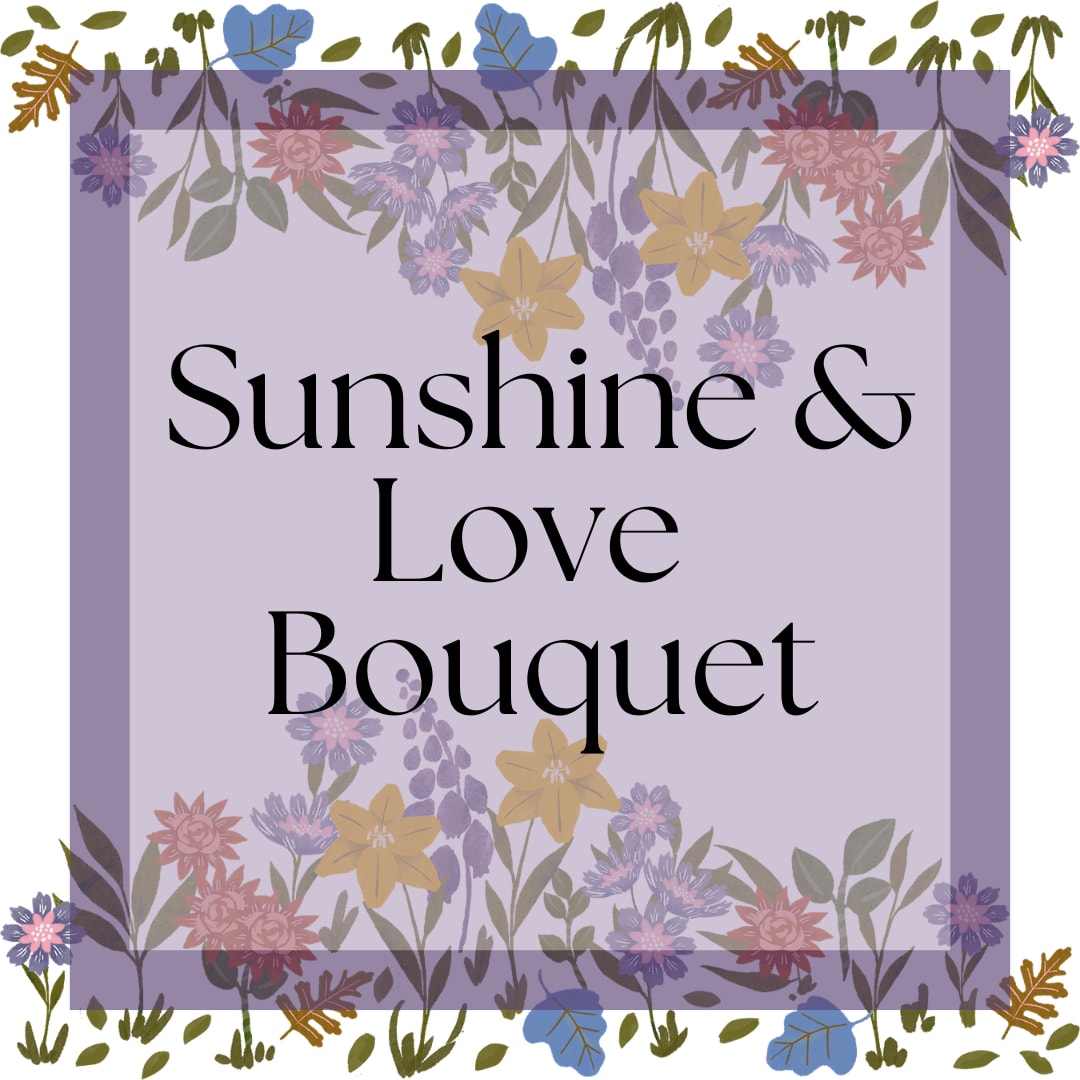 Sunshine &amp; Love Bouquet - Sunshine and Love Bouquet  A radiant arrangement filled with warmth, joy, and the kind of love that brightens every day.  Sunshine and Love Bouquet features cheerful sunflowers paired with roses, hypericum, statice, and Queen Anne’s lace. The combination of bright, uplifting tones and soft, airy accents creates a design that feels both vibrant and naturally elegant.  Each bouquet is thoughtfully arranged to bring light and happiness into any space, making it a beautiful expression of appreciation and care.  Designed with Mother’s Day in mind, this arrangement is a meaningful way to celebrate her with something as bright and uplifting as the love she shares.