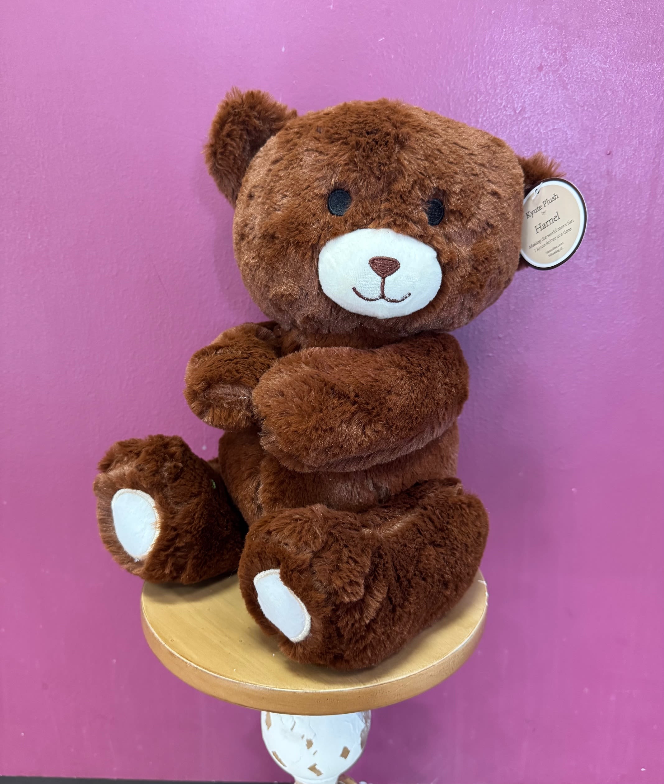 Seated Adorable Brown Bear - Simply adorable. 