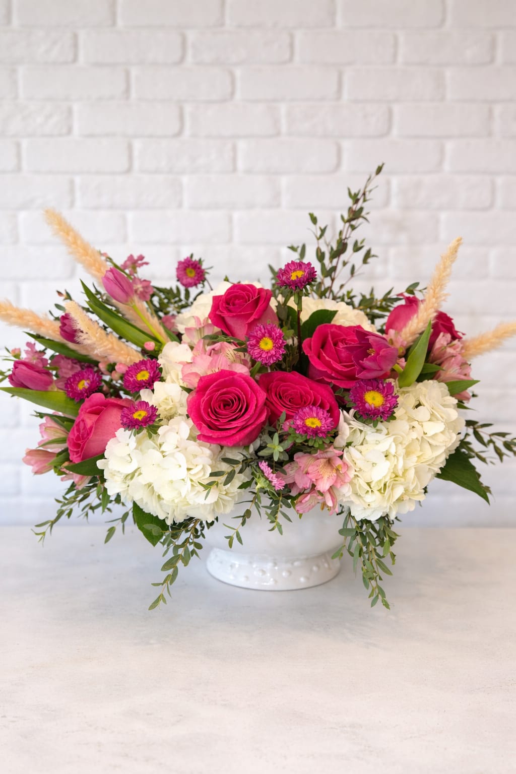 Taylor  - A full and fun arrangement of fresh and dried flowers! 