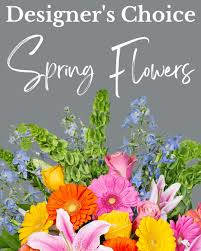 Spring Designer's Choice - Our Designer will create a one of a kind arrangement using only the best flowers in season!