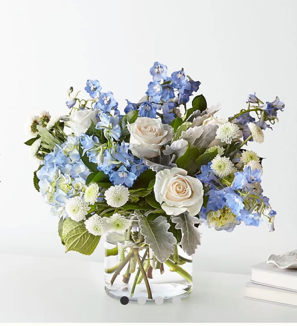 Baby blue  - Nice and beautiful arrangement for all occasions. Bouquet will be delivered as similar to the pic