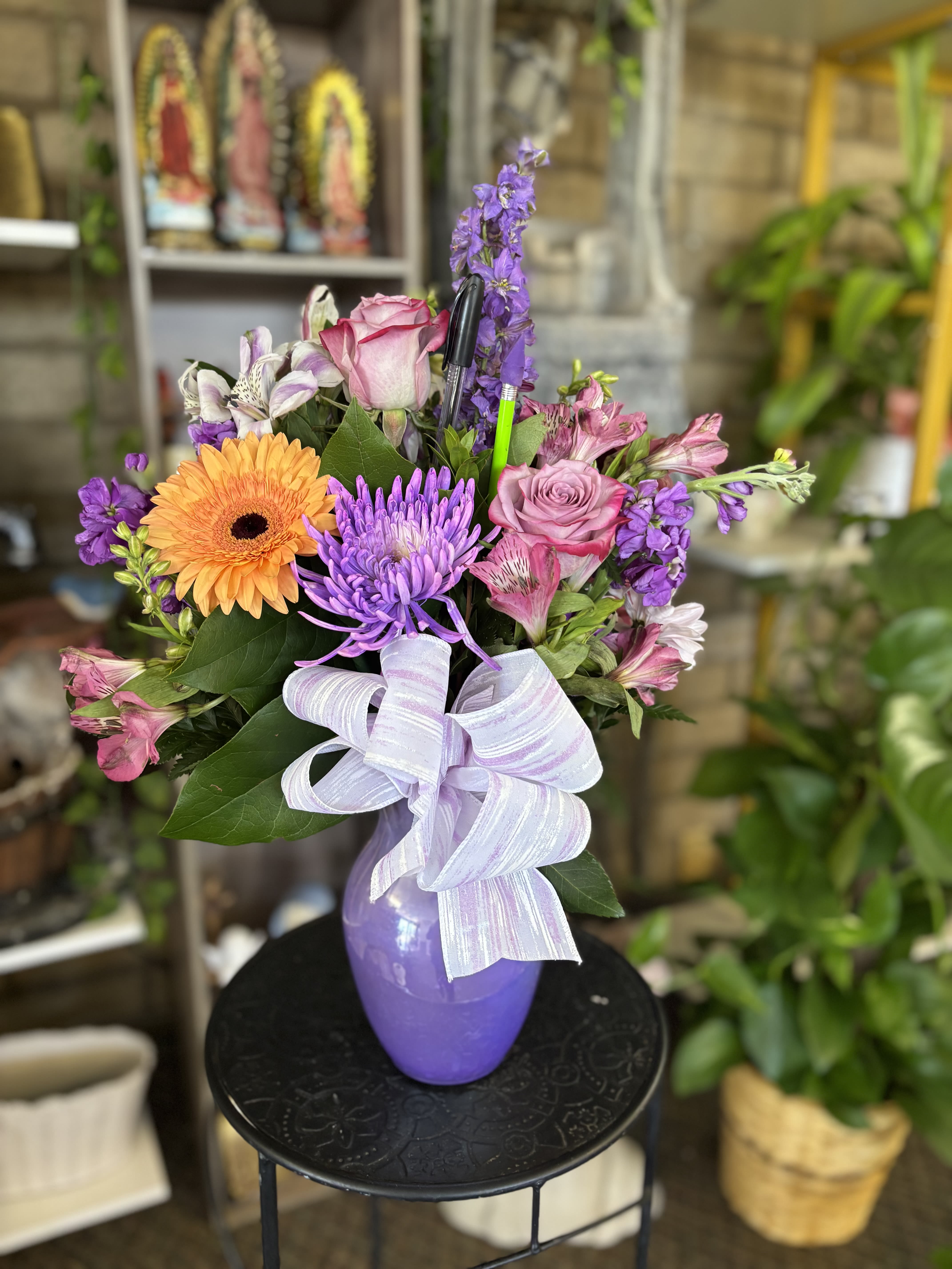 Happy Administrative Professional Day  - Fresh flowers in vase  *Reasonable flower substitutions may be made due to availability