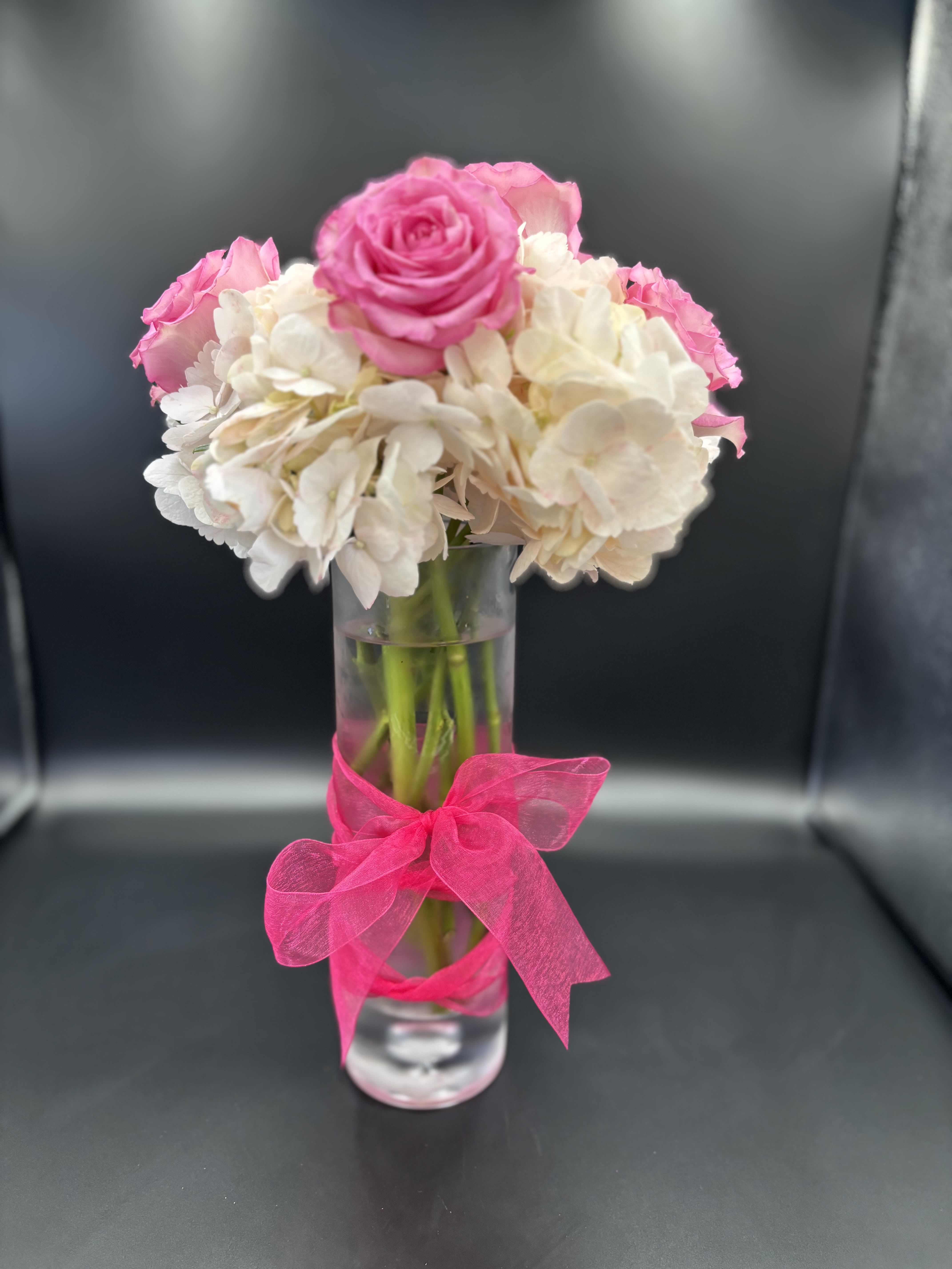 Long Pink Floral  - *Reasonable flower substitutions may be made due to availability