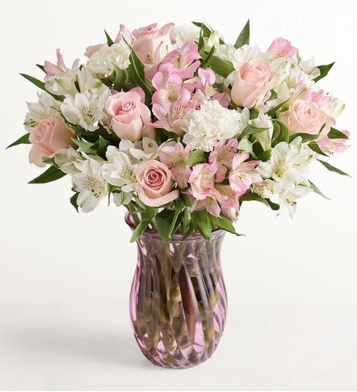 Blooming shine/ pink vase - Nice and beautiful arrangement for all occasions. Bouquet will be delivered as similar to the pic.