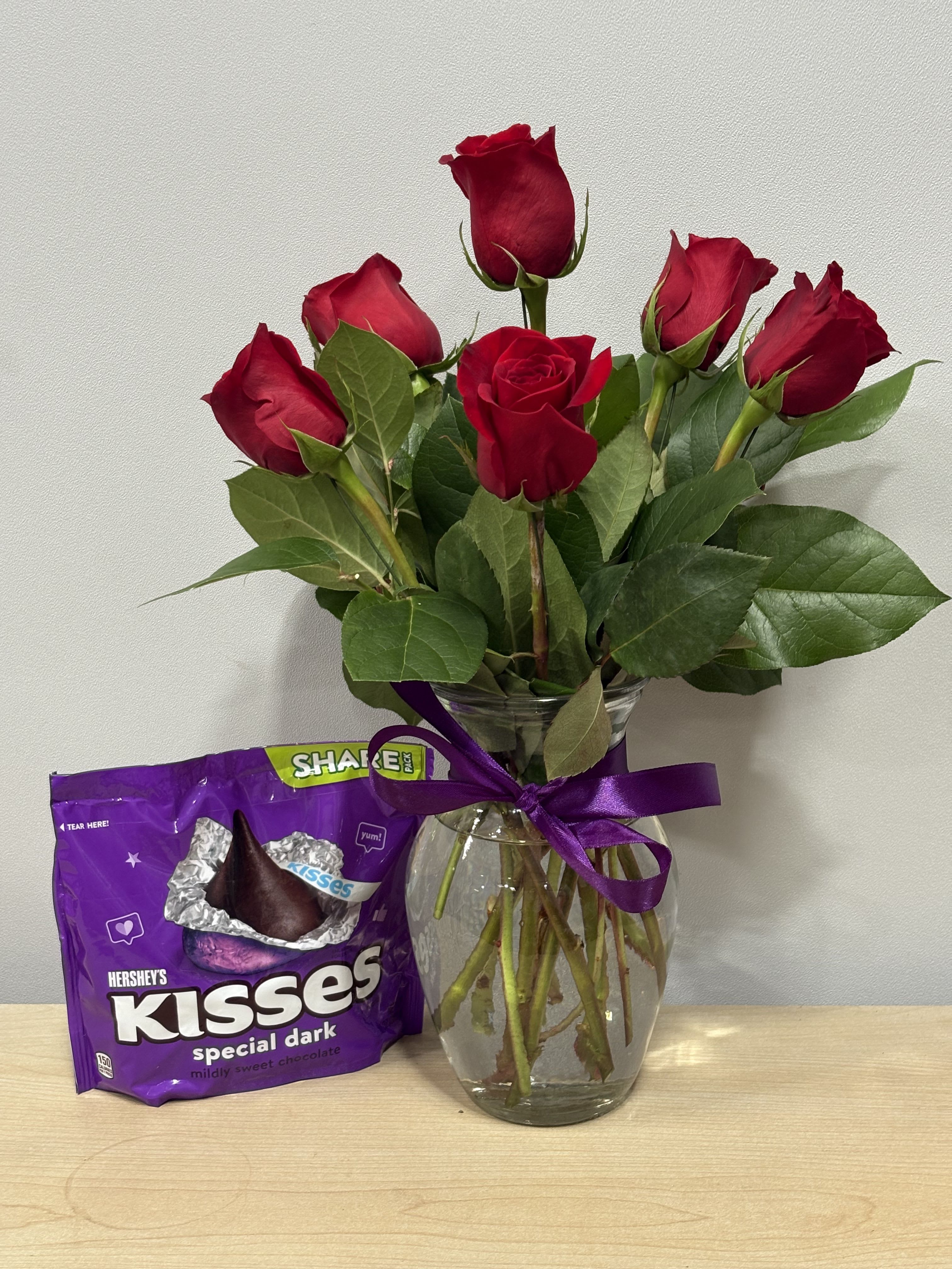 Roses &amp; Dark Kisses - As shown 