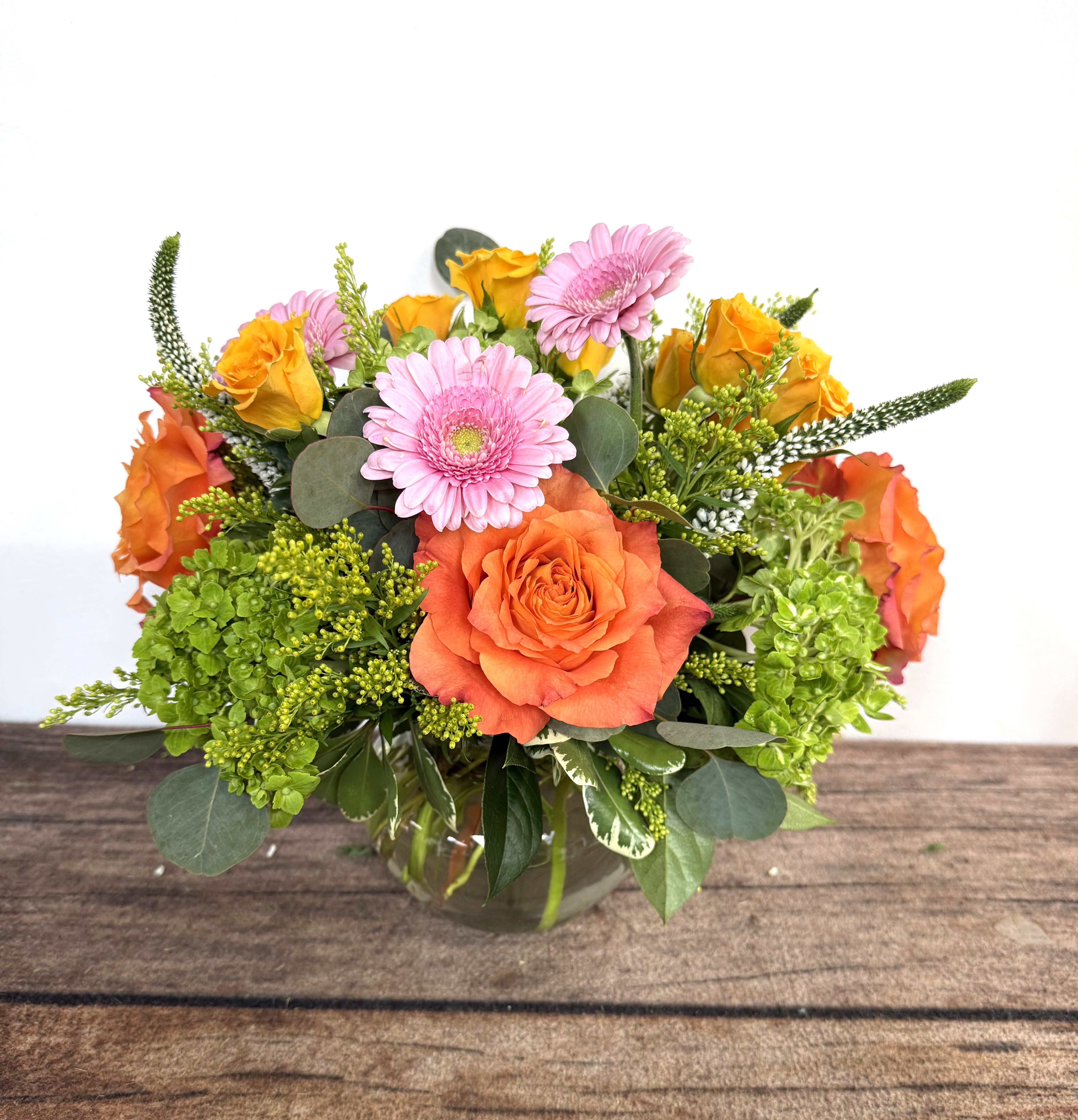 Citrine - Perfect citrus combination. Approx 12"x12"