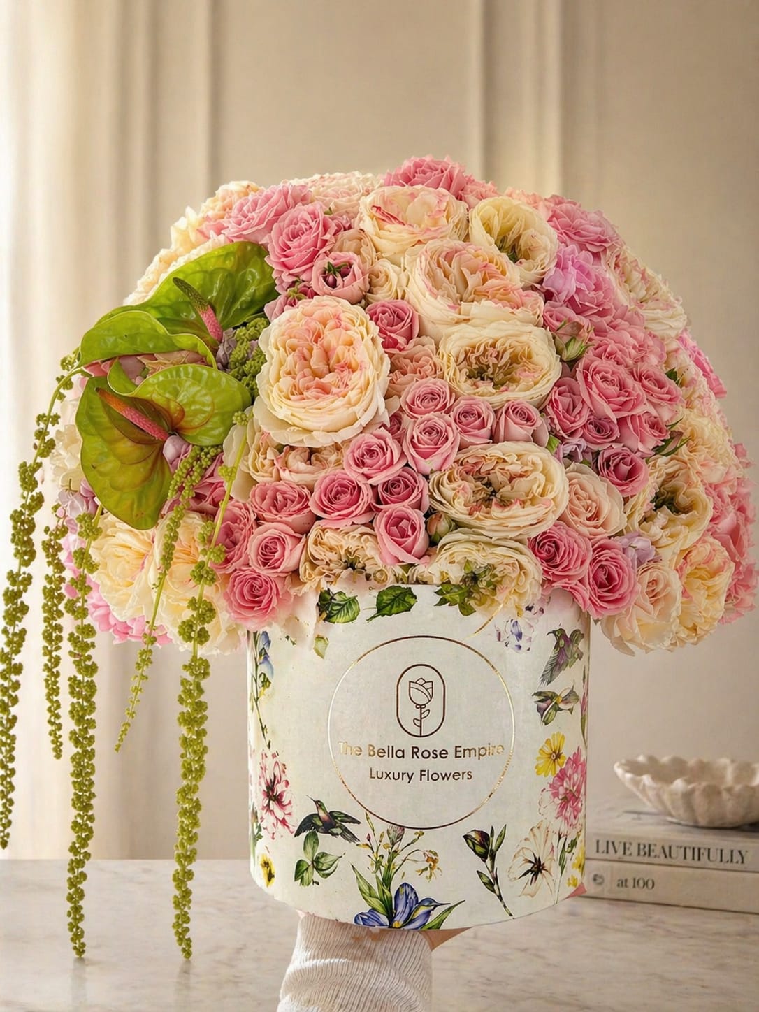 Emperial Box  - Beautiful Box with premium flowers selects 