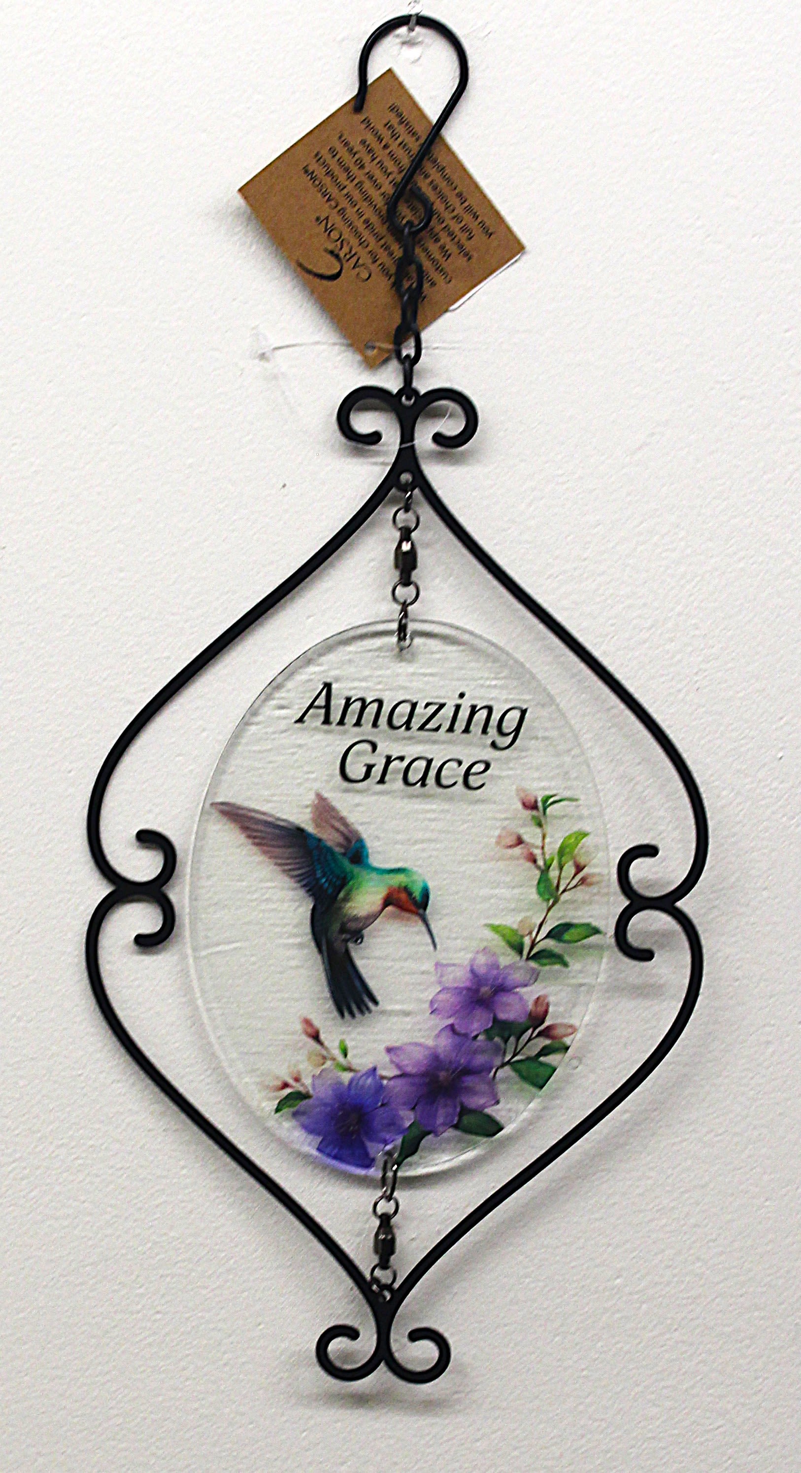 13 1/2 Inch amazing Grace Chime - 13 1/2 Inch amazing Grace Chime Hummingbird