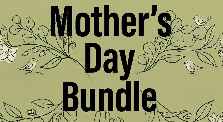 Mother's Day Bundle (Flowers, Macarons, &amp; Candle) - Designer's Choice of flowers in a vase, a box of assorted Macarons, and one of our signature tin candles. 