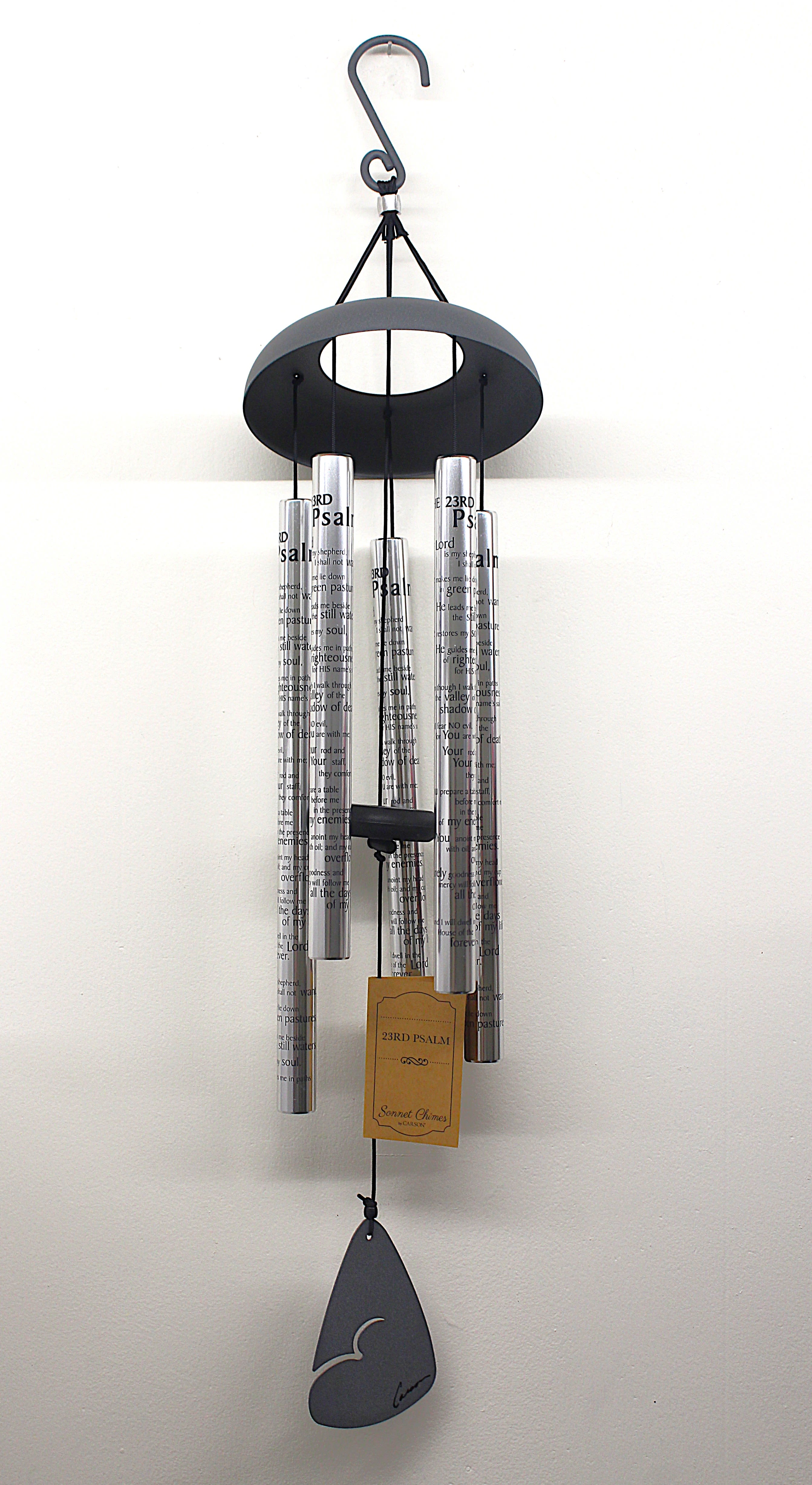 30 Inch 23rd Psalm Windchime - 30 Inch 23rd Psalm Windchime