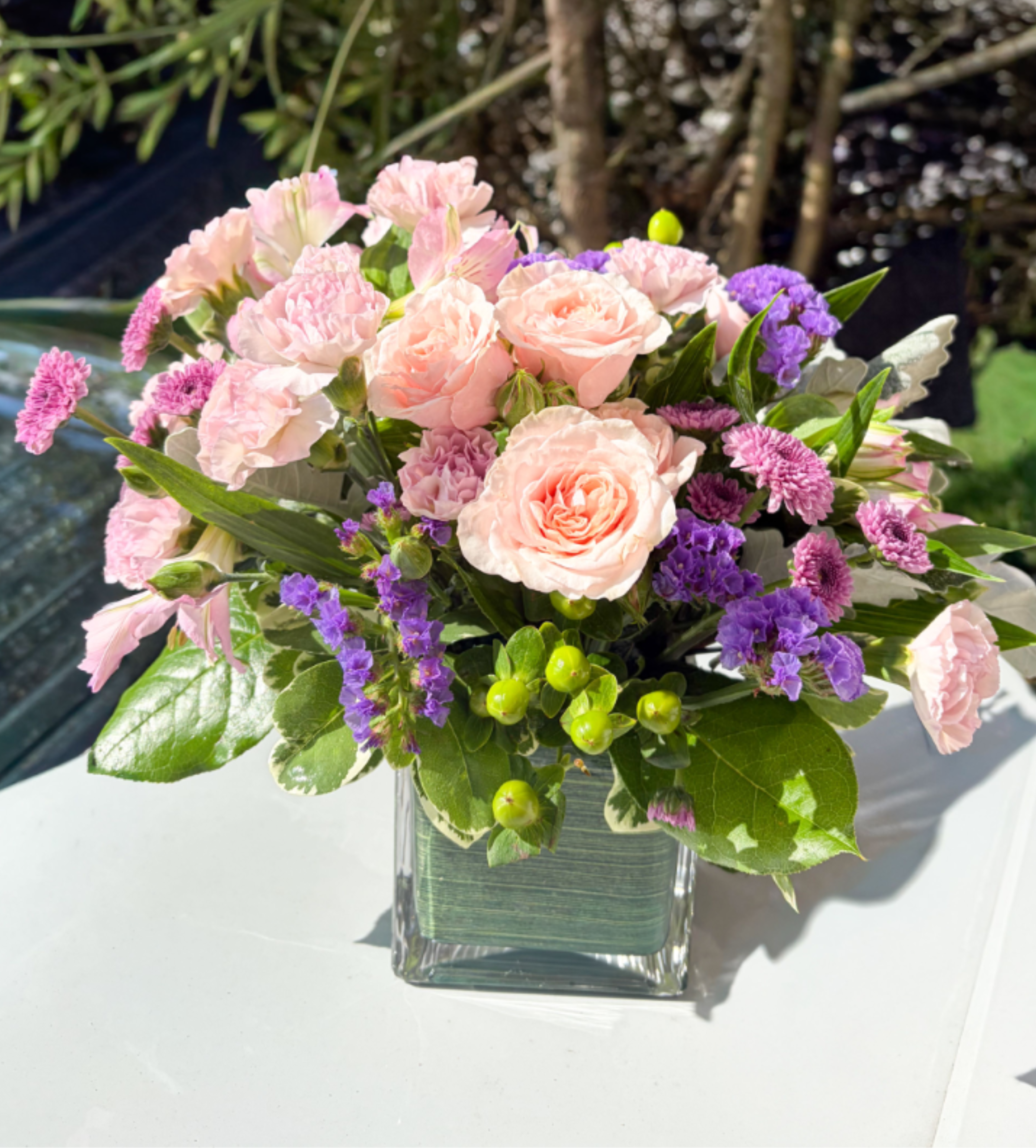 Sweethearts - When they say they don't want anything for Valentine's Day they are LYING. Get them this sweet arrangement to celebrate your love.  