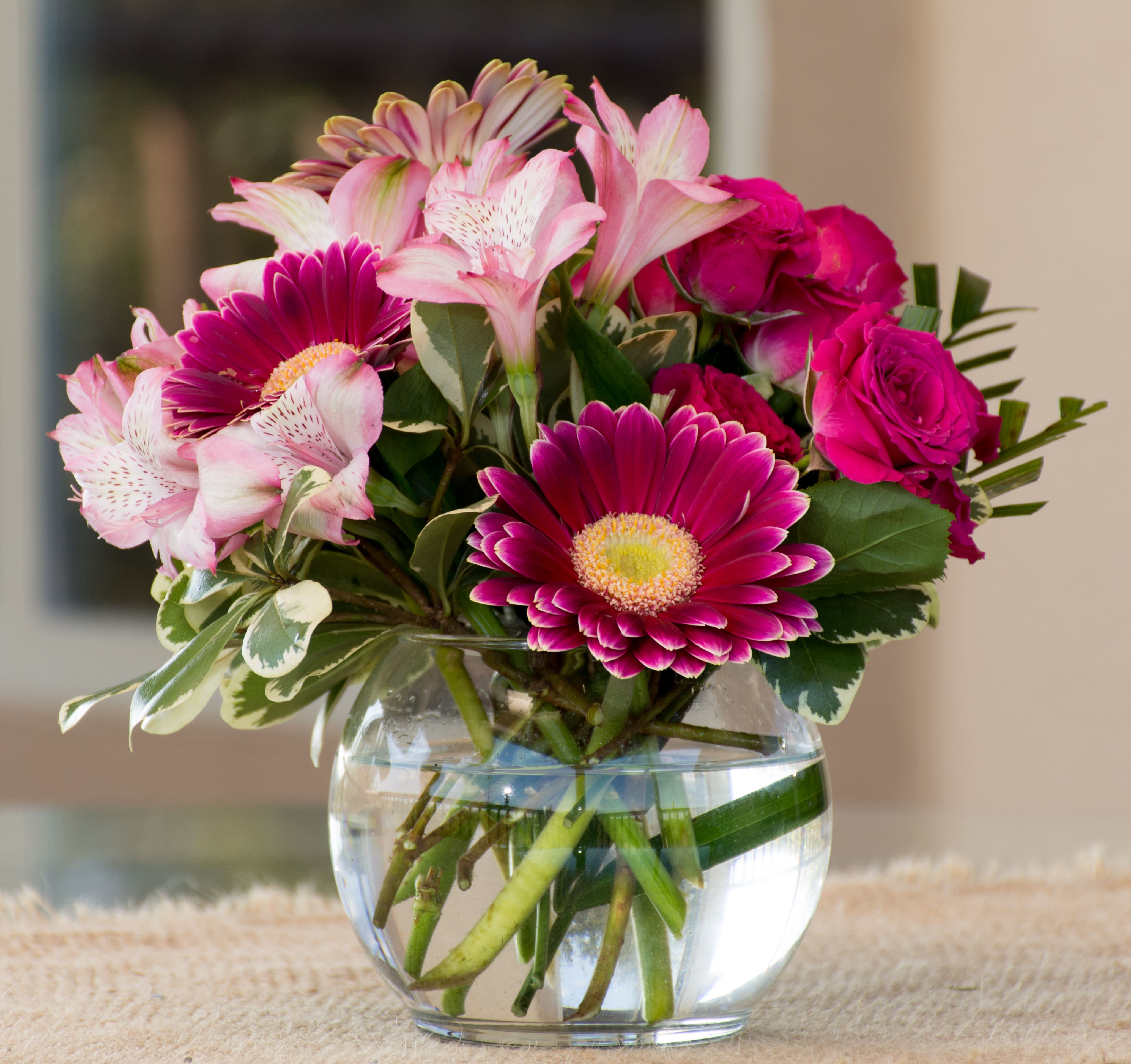 A Little Pink Me Up - The perfect little gift for a small space.  It may be small in size but  big on charm