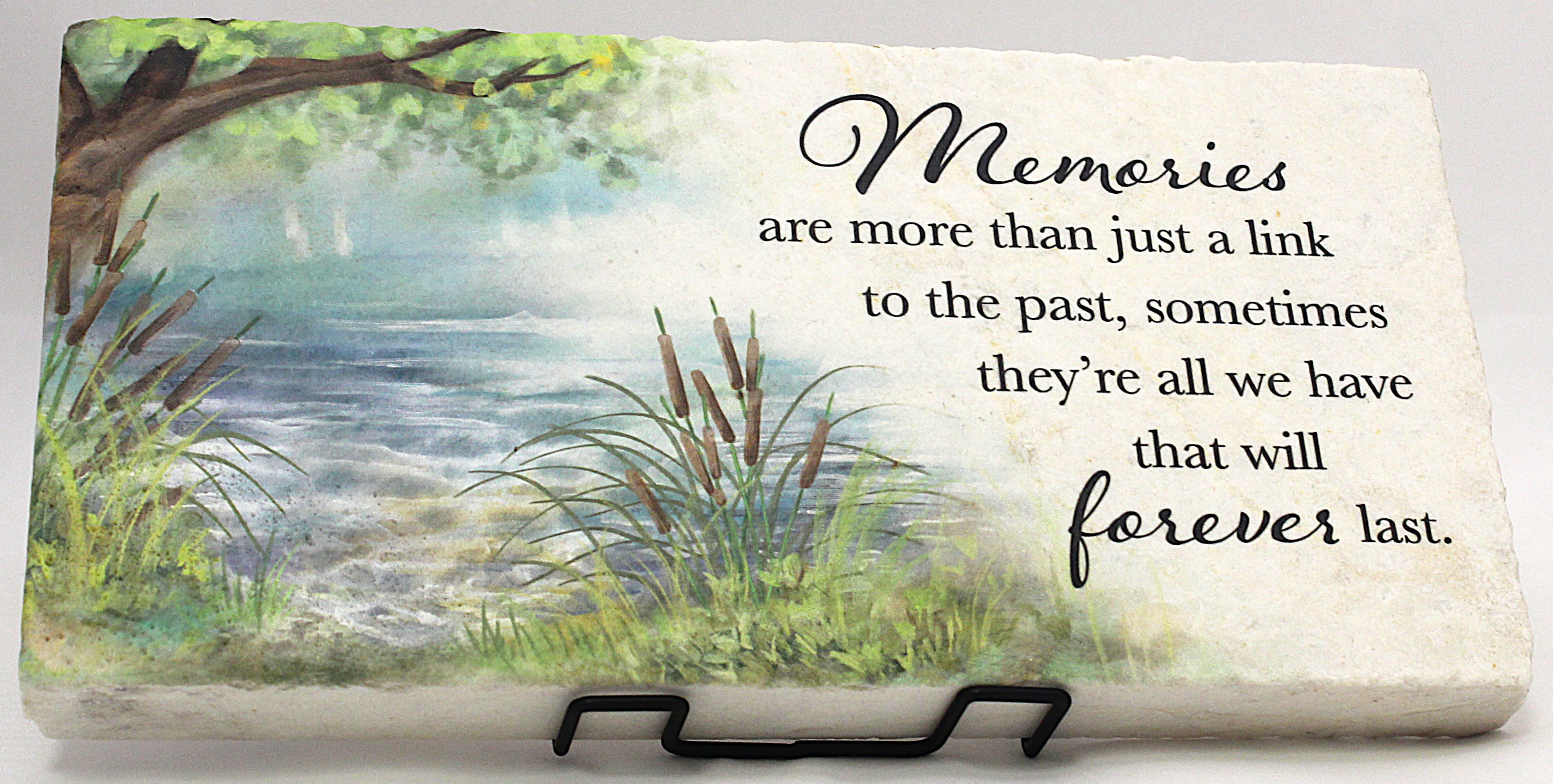 Link To The Past - Link to the Past 12 1/8  X  6 1/8 Memories are more than just a link to the past, sometimes they're all we have that will Forever last. *Display stand sold separately