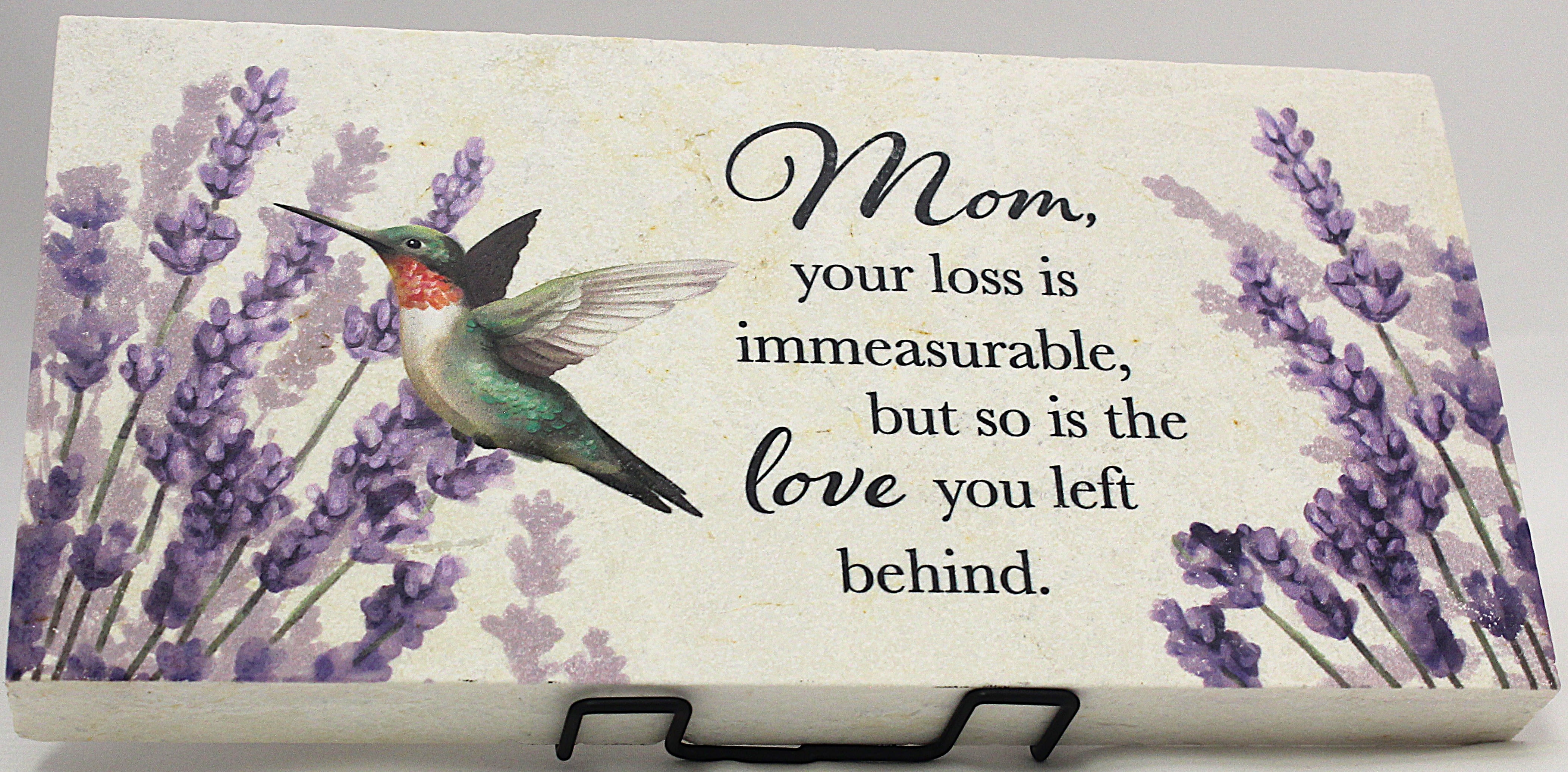 Paver - Mom - Paver - Mom 12 1/8 X 6 1/8 Mom, your loss is immeasurable, but so is the lover you left behind. *Display stand sold separately